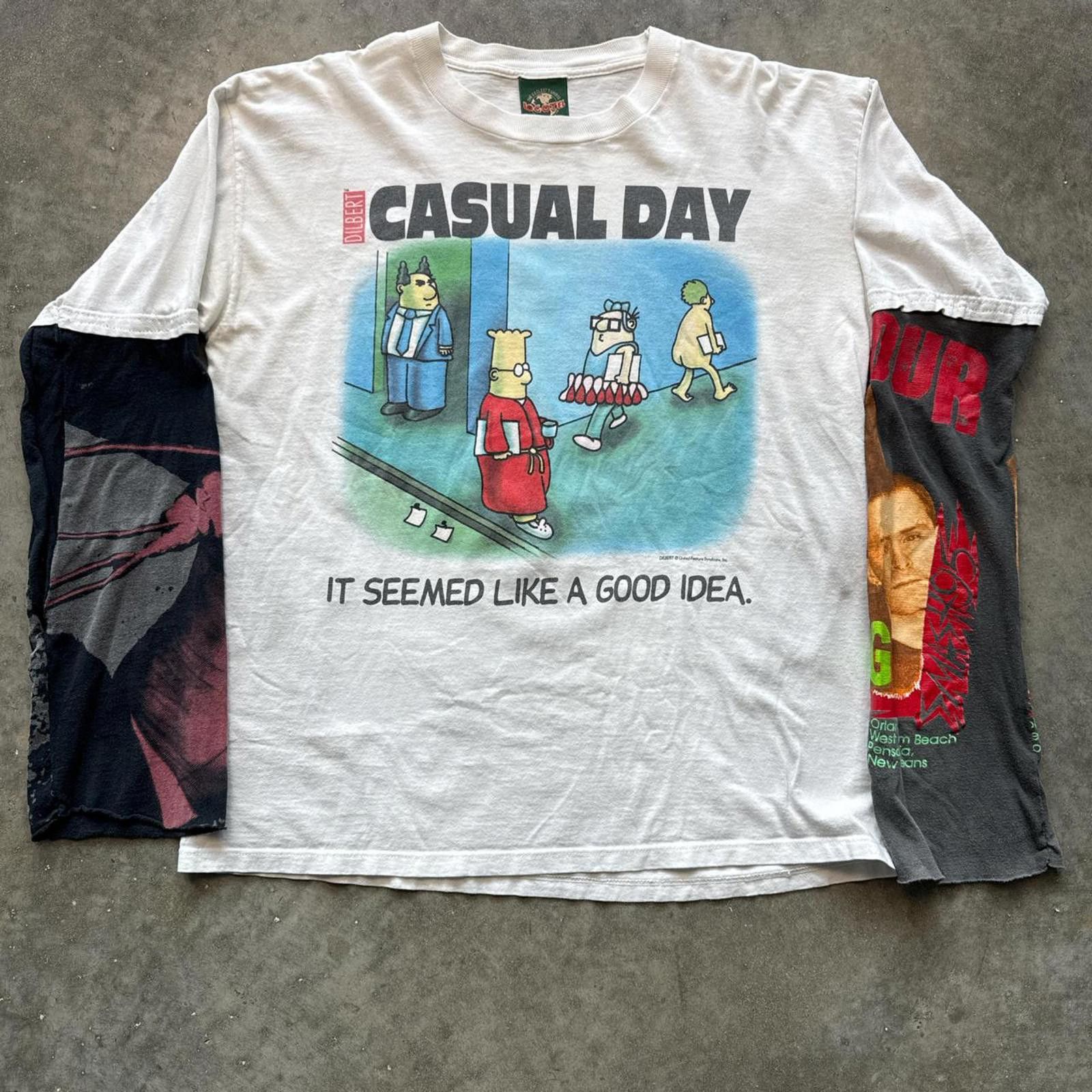 Other It Seemed Like A Good Idea 1991 "Casual Day" Unique T-Shirt Size US L / EU 52-54 / 3 - 1 Thumbnail