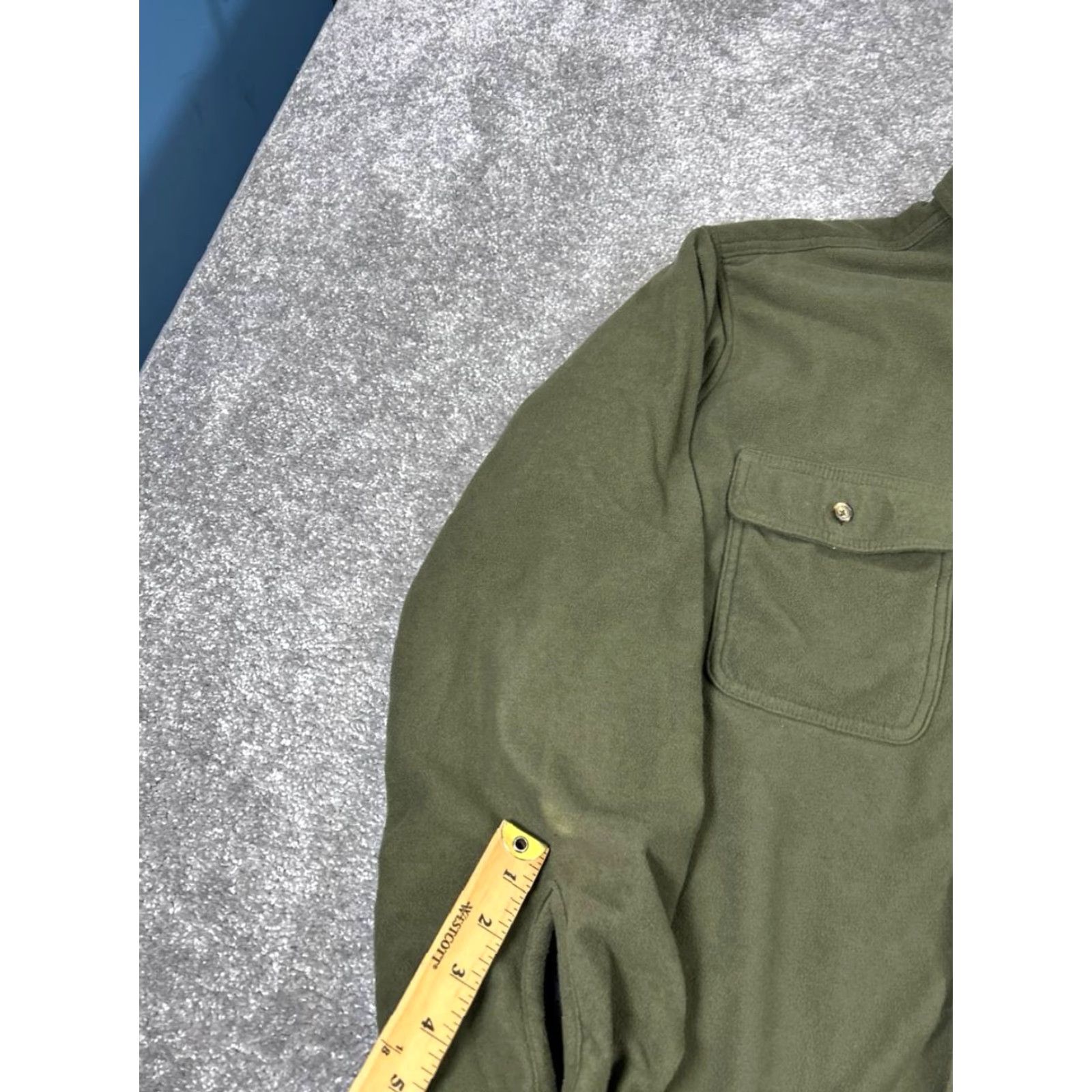 Vintage VINTAGE Cabela's Shirt Jacket Mens XL Green Button-Up Collared Outdoor Pockets Casual - 90s? Size US XL / EU 56 / 4 - 4 Thumbnail