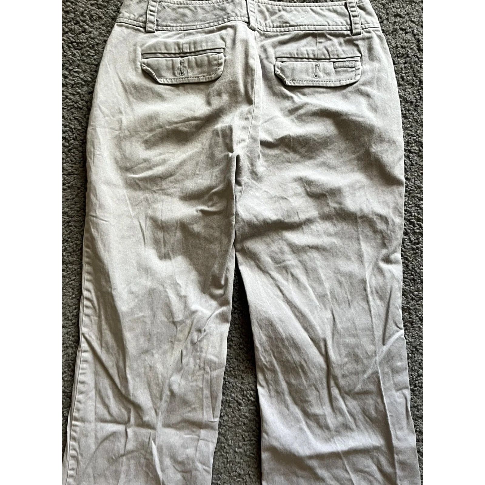 Calvin Klein CALVIN KLEIN Jeans Women Adult 2 Gray Straight Leg Denim Cotton Regular Fit Inseam 30.5" Waist 26" Size 26" / US 2 / IT 38 - 2 Thumbnail