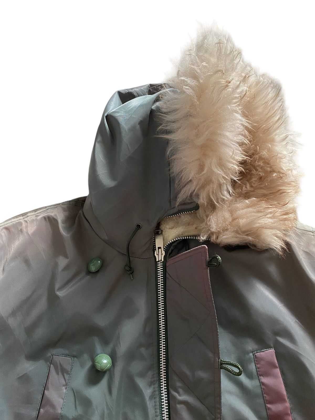 Alpha Industries Vintage AIR FORCE FUR AW82( USAF) jacket flyers nice design Size US M / EU 48-50 / 2 - 12 Thumbnail