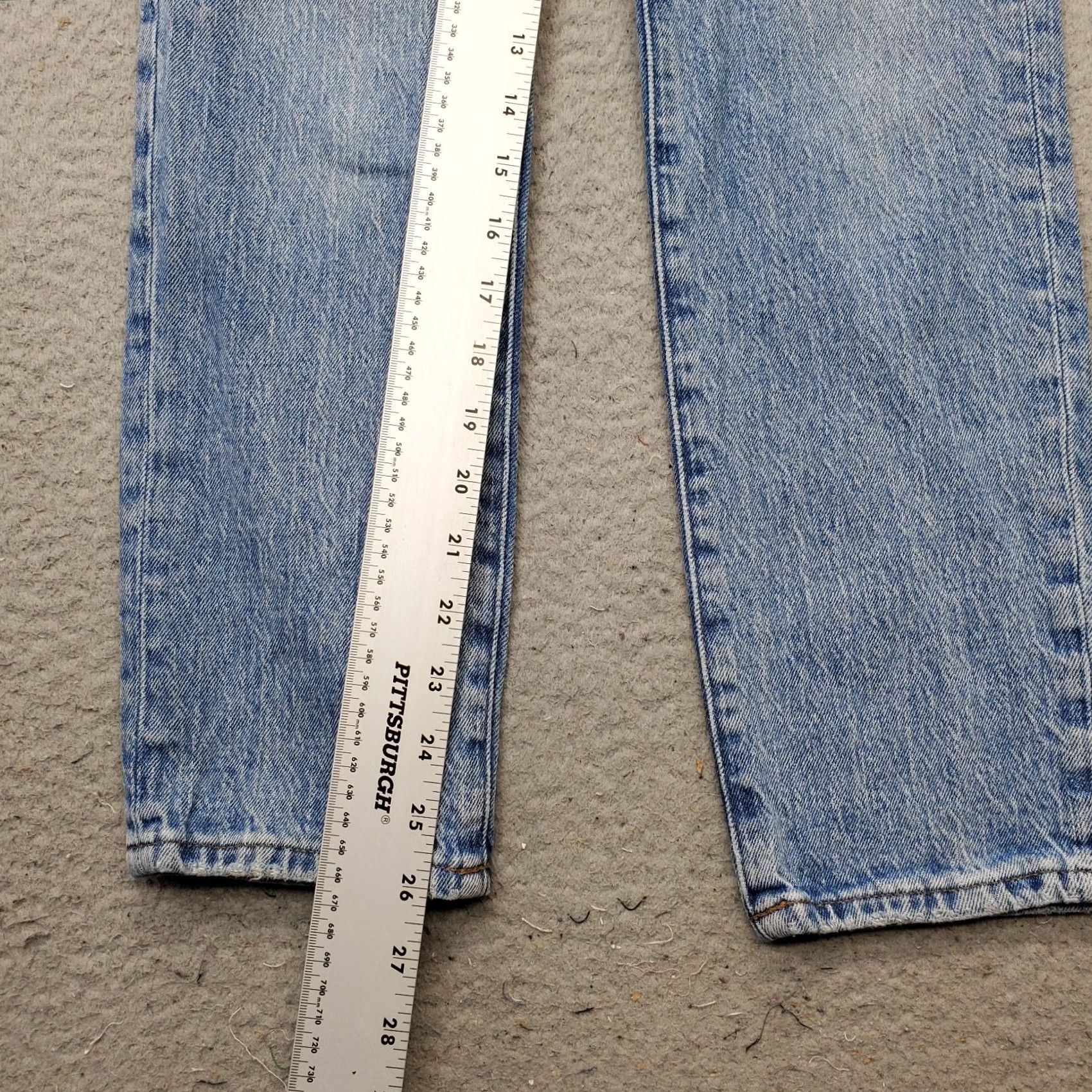 Madewell VINTAGE Madewell Jeans Womens Size 24 Blue Denim Stretch Regular Fit Size 42" / US 20 - 4 Thumbnail