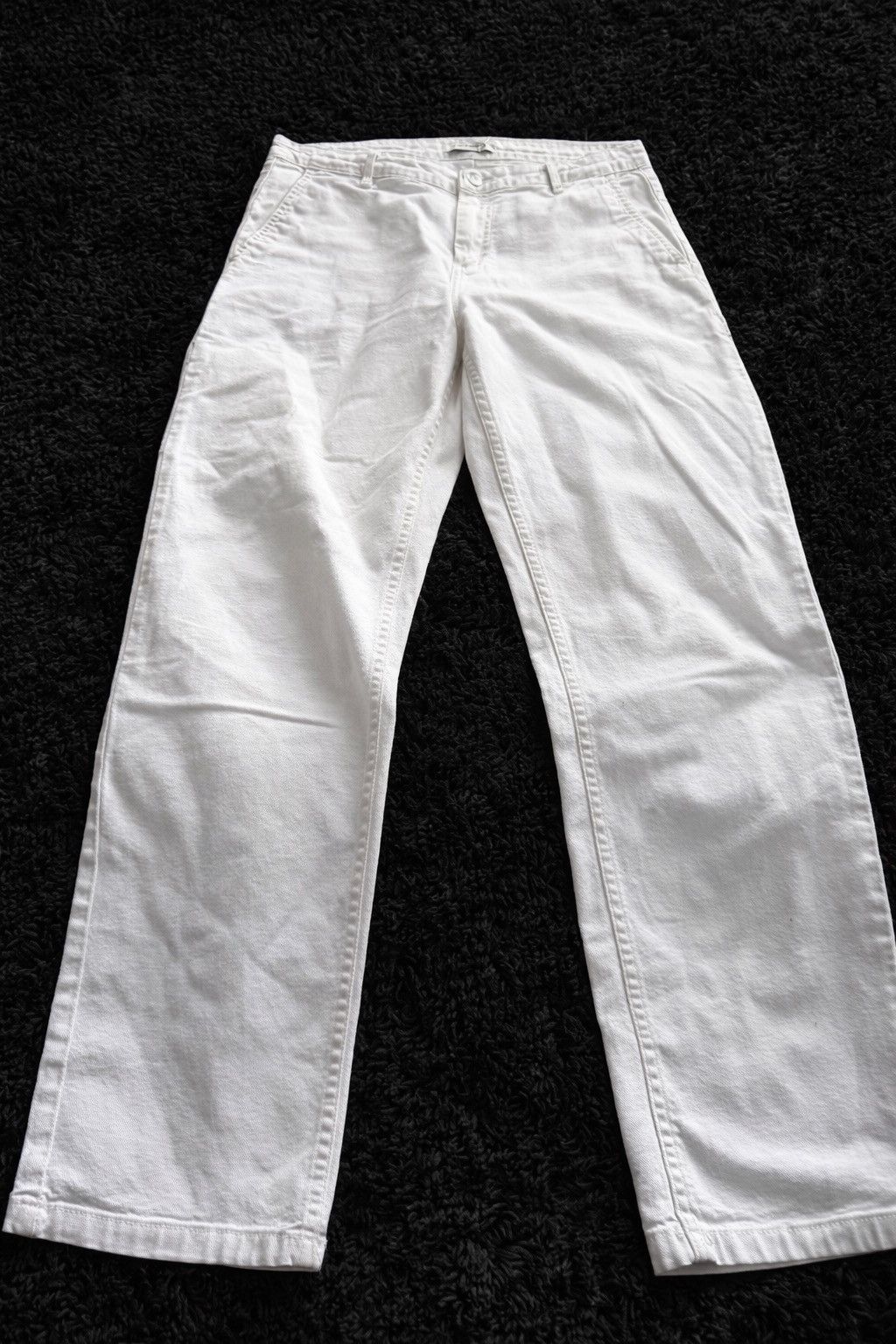 Carhartt Carhartt WIP White Pants Workwear Fit Minimal Vintage Size 28" / US 6 / IT 42 - 1 Thumbnail