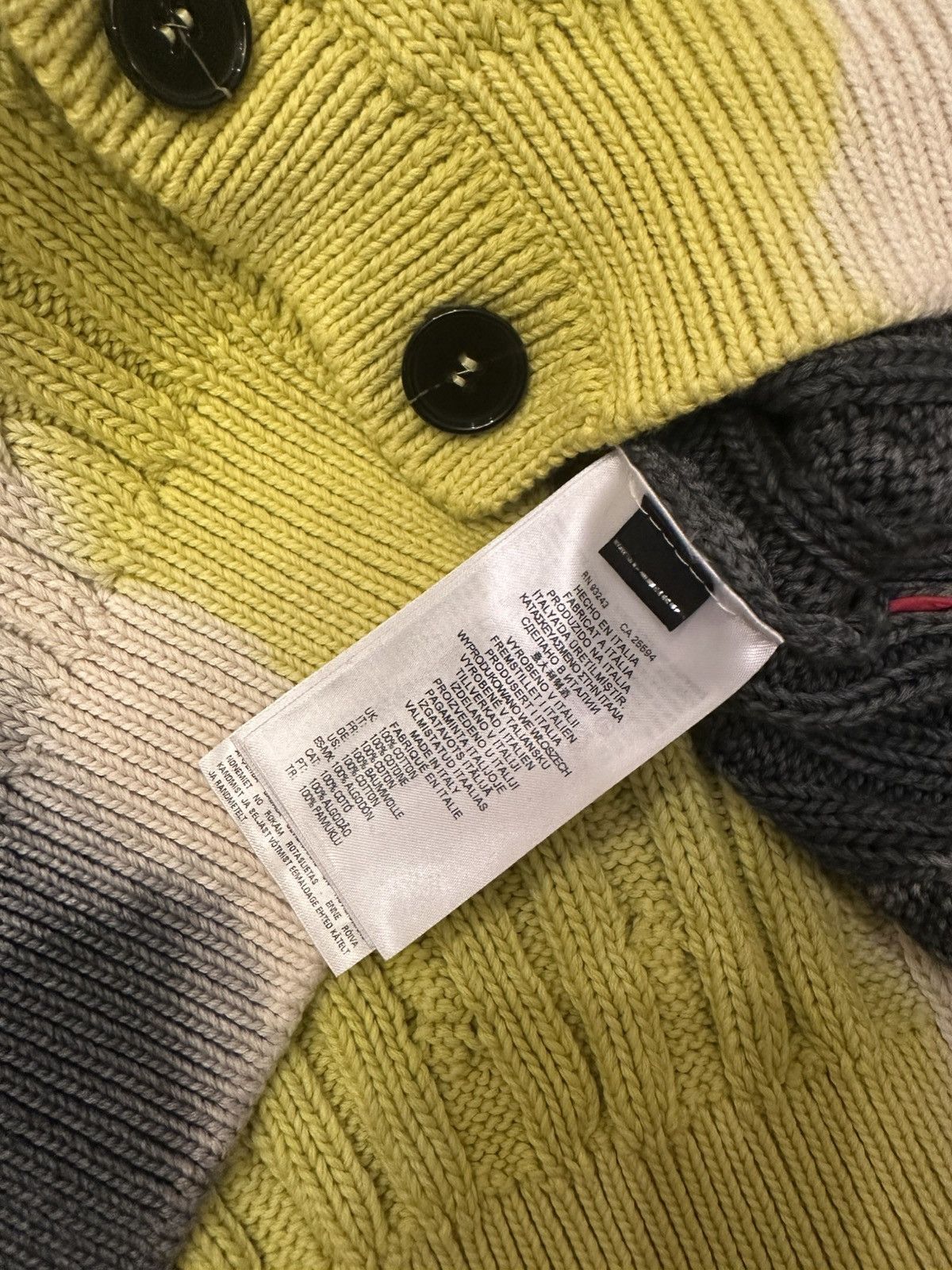 Diesel Diesel Multi Color Cardigan Size US M / EU 48-50 / 2 - 4 Thumbnail