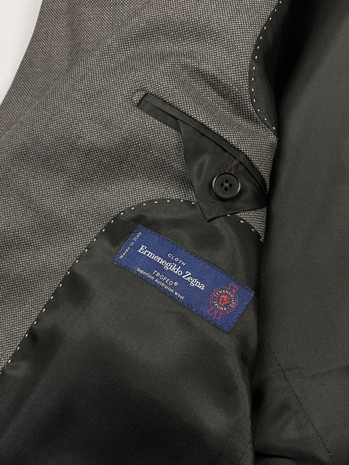 Ermenegildo Zegna Ermenegildo Zegna Trofeo Wool Blazer Jacket Size 46R - 9 Thumbnail