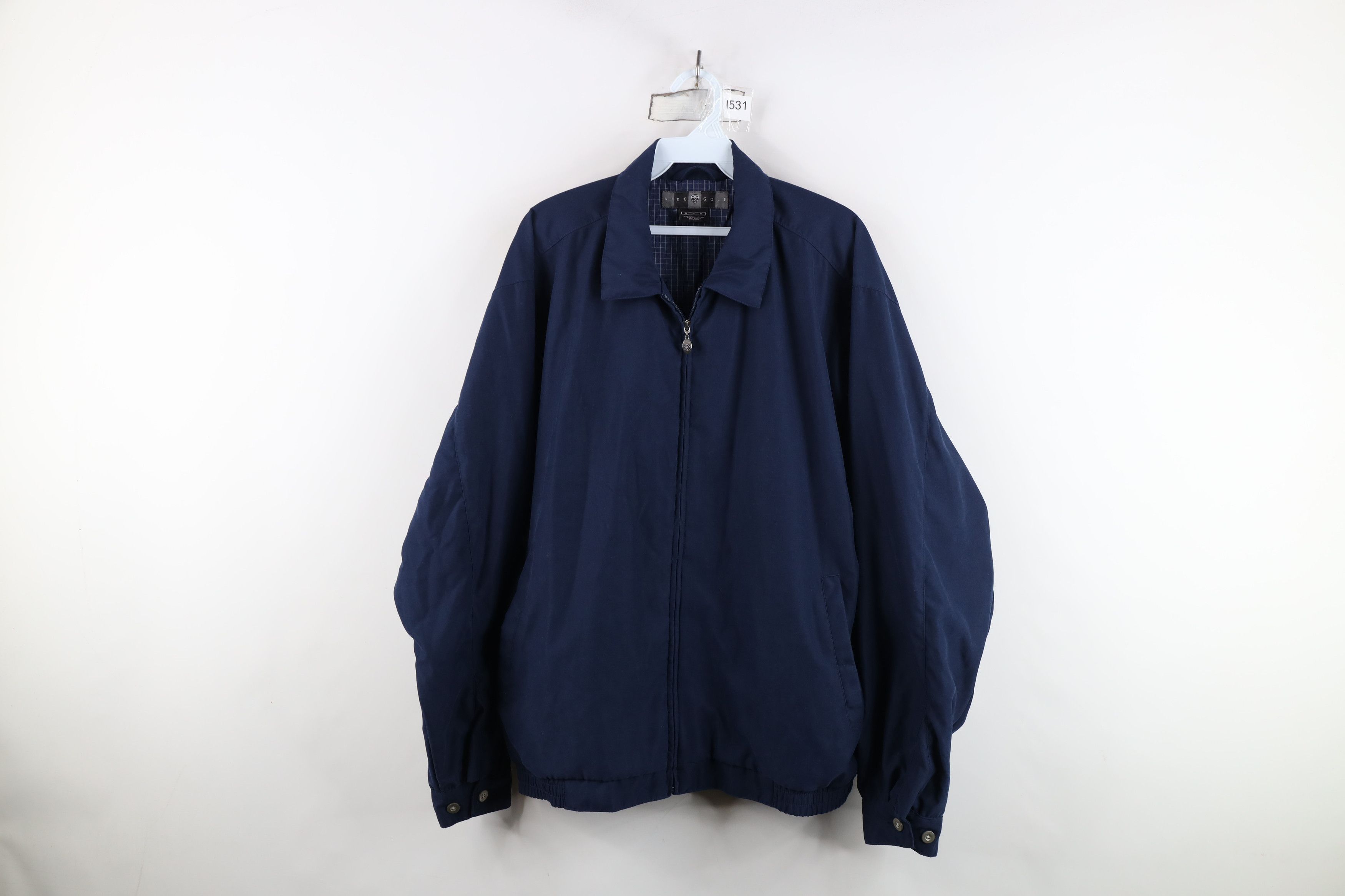 Nike Vintage Nike Golf Scott Mini Swoosh Microfiber Bomber Jacket Size US M / EU 48-50 / 2 - 1 Thumbnail
