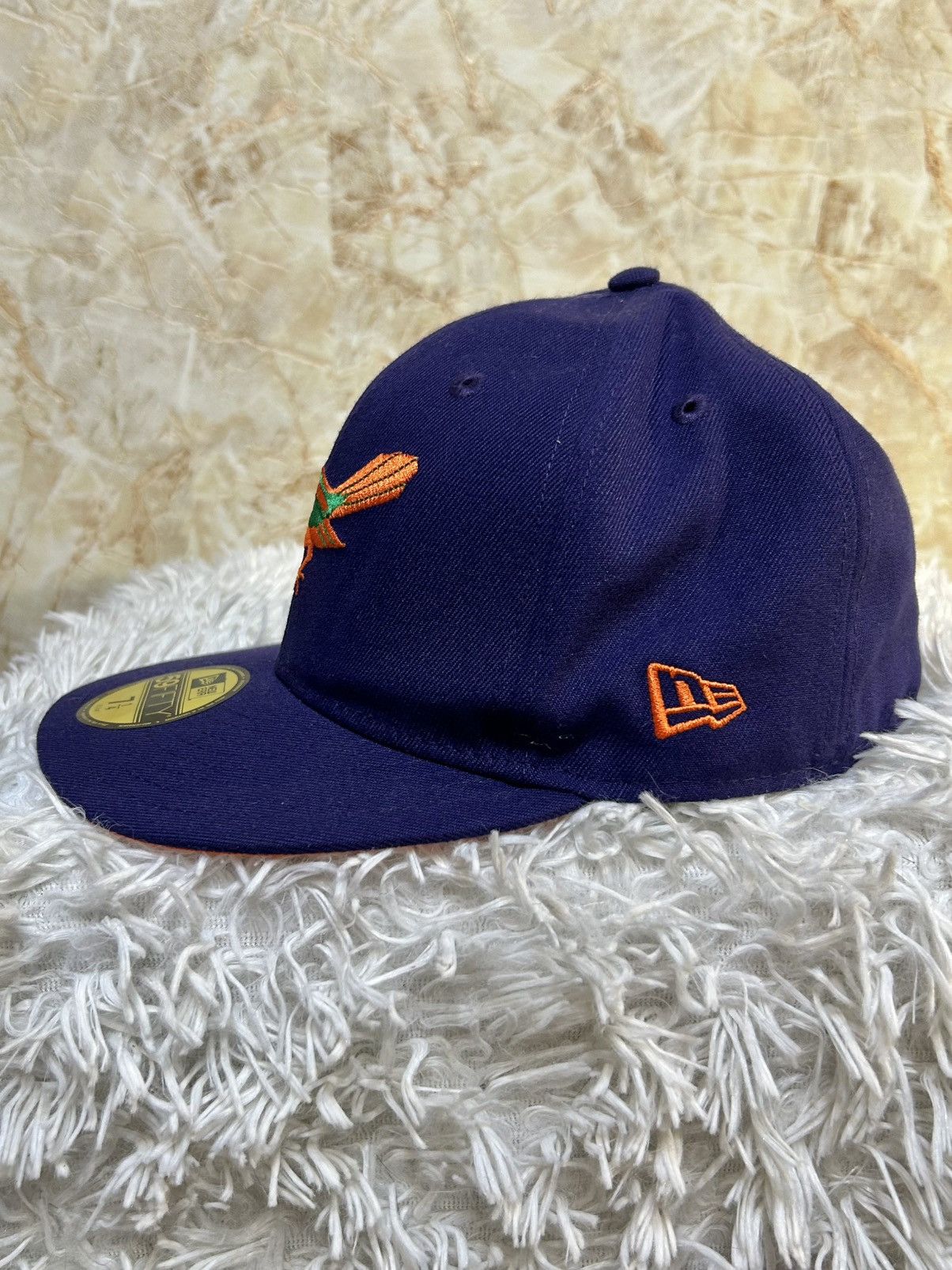 New Era Baltimore Orioles Hat club 7 1/4 59Fifty Purple All Star Size ONE SIZE - 5 Thumbnail