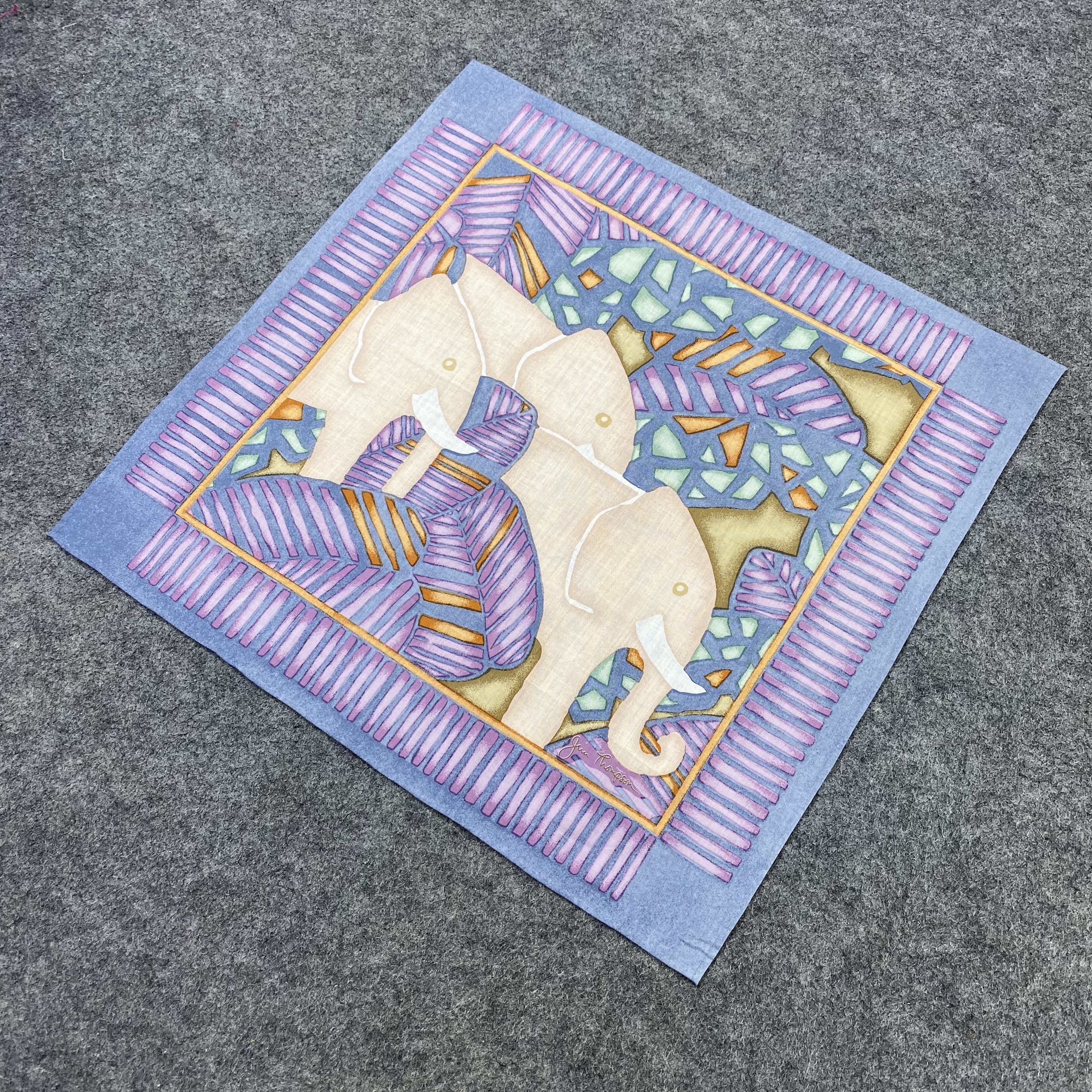 Jim Thompson Jim Thompson Handkerchief / Bandana / Neckerchief-B2082 Size ONE SIZE - 4 Thumbnail