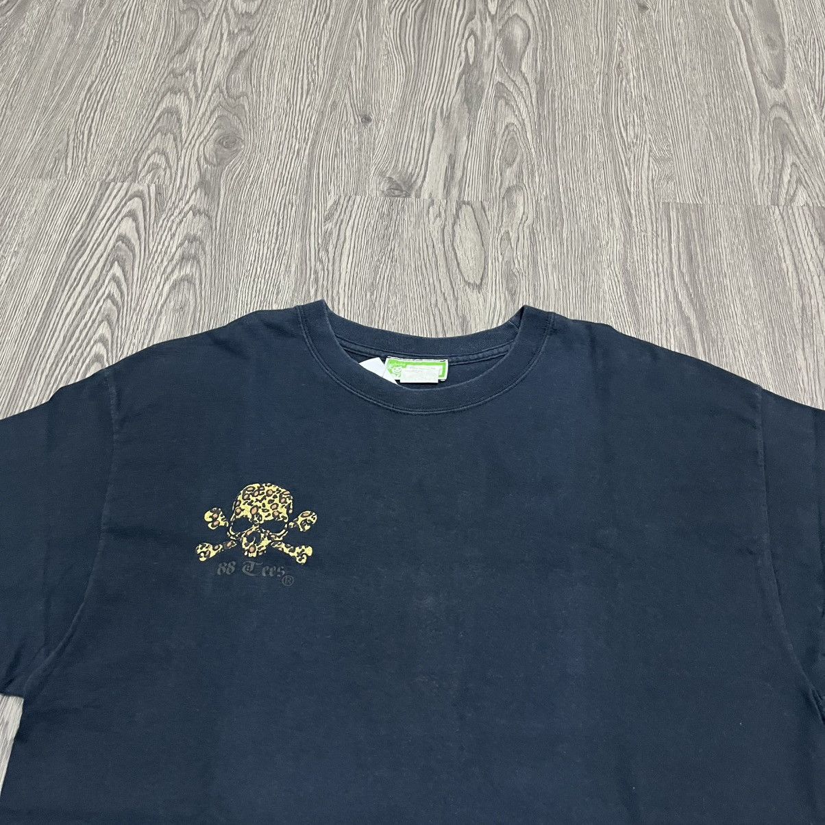 Japanese Brand 88 Tees Bones Leopard Graphic Tee Size US L / EU 52-54 / 3 - 4 Thumbnail