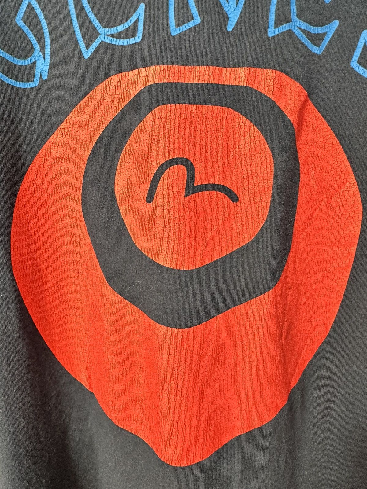Evisu Vintage Evisu Big Logo T Shirt Size US XXL / EU 58 / 5 - 12 Thumbnail