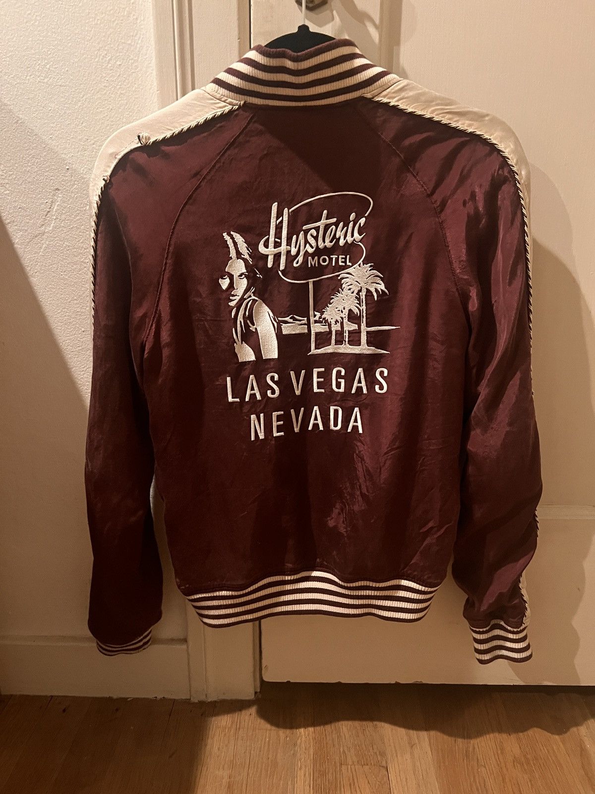 Hysteric Glamour RARE hysteric glamour vintage varsity las vegas jacket Size US M / EU 48-50 / 2 - 3 Thumbnail