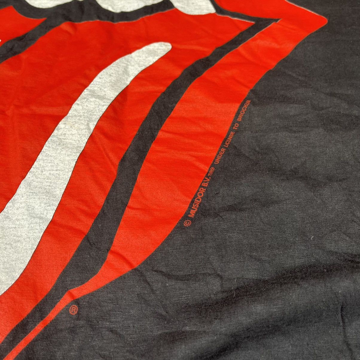 The Rolling Stones Vintage 1989 The Rolling Stones Urban Jungle Black T-shirt Size US L / EU 52-54 / 3 - 4 Thumbnail