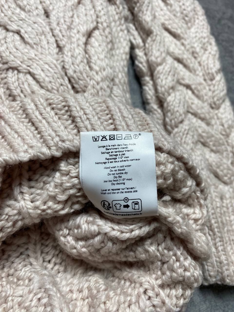 Sezane Ia Maille Sezane Wool coarse knitted Sweater Size S / US 4 / IT 40 - 7 Thumbnail
