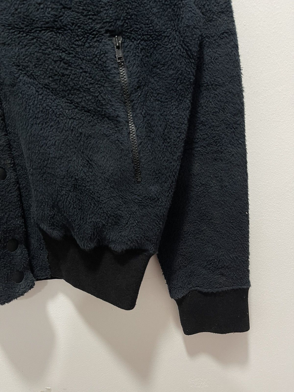 Hysteric Glamour HYSTERIC GLAMOUR BIG LOGO FLEECE BUTTON UP JACKET Size S / US 4 / IT 40 - 8 Thumbnail