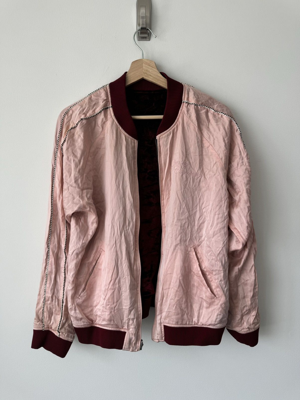 Opening Ceremony Opening Ceremony Reversible Silk Jacket Size US L / EU 52-54 / 3 - 9 Thumbnail