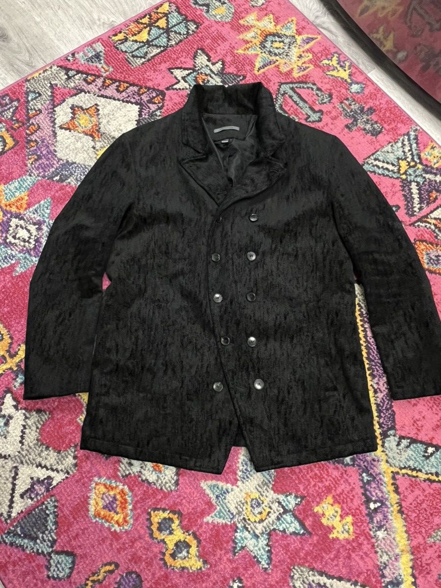 John Varvatos Slim Fit Double breasted Cutaway Jacket. 52 Size US L / EU 52-54 / 3 - 13 Thumbnail