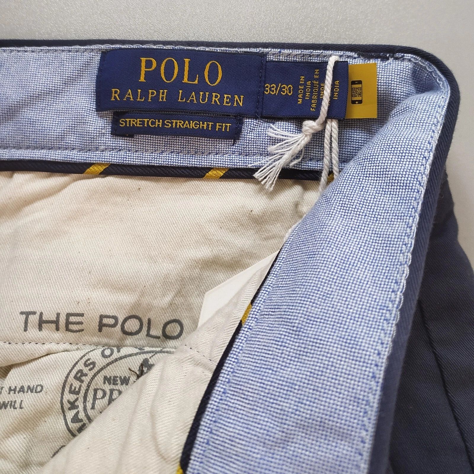 Polo Ralph Lauren Polo Ralph Lauren Stretch Straight Fit Chino Pant FTP 0024 Size US 33 - 5 Thumbnail