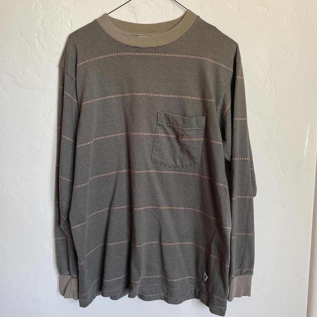 Hang Ten Vintage Hang Ten striped long sleeve shirt size medium Size US M / EU 48-50 / 2 - 1 Thumbnail
