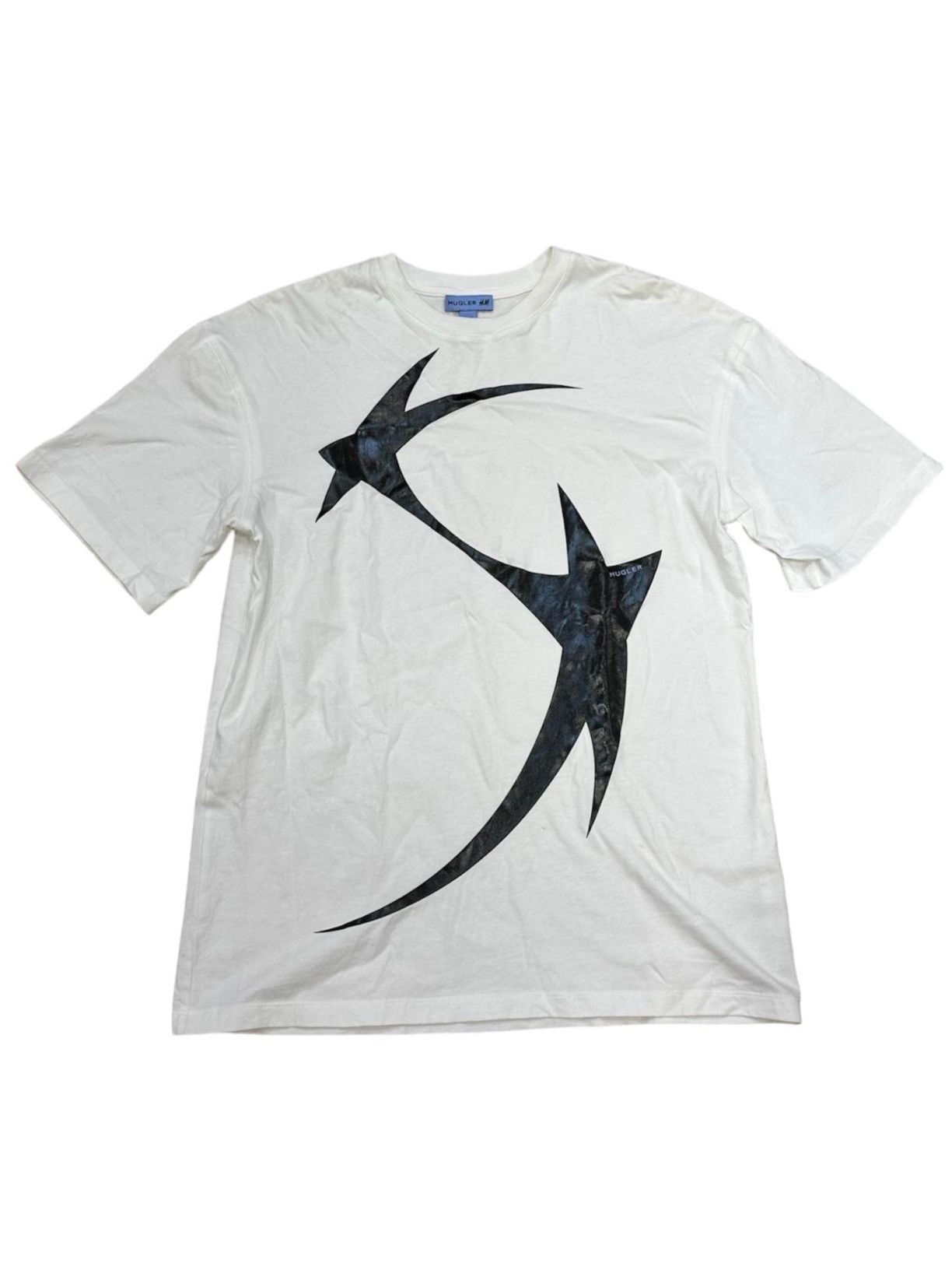Designer × H&M × Mugler MUGLER X H&M star print tshirt Size US XS / EU 42 / 0 - 1 Thumbnail
