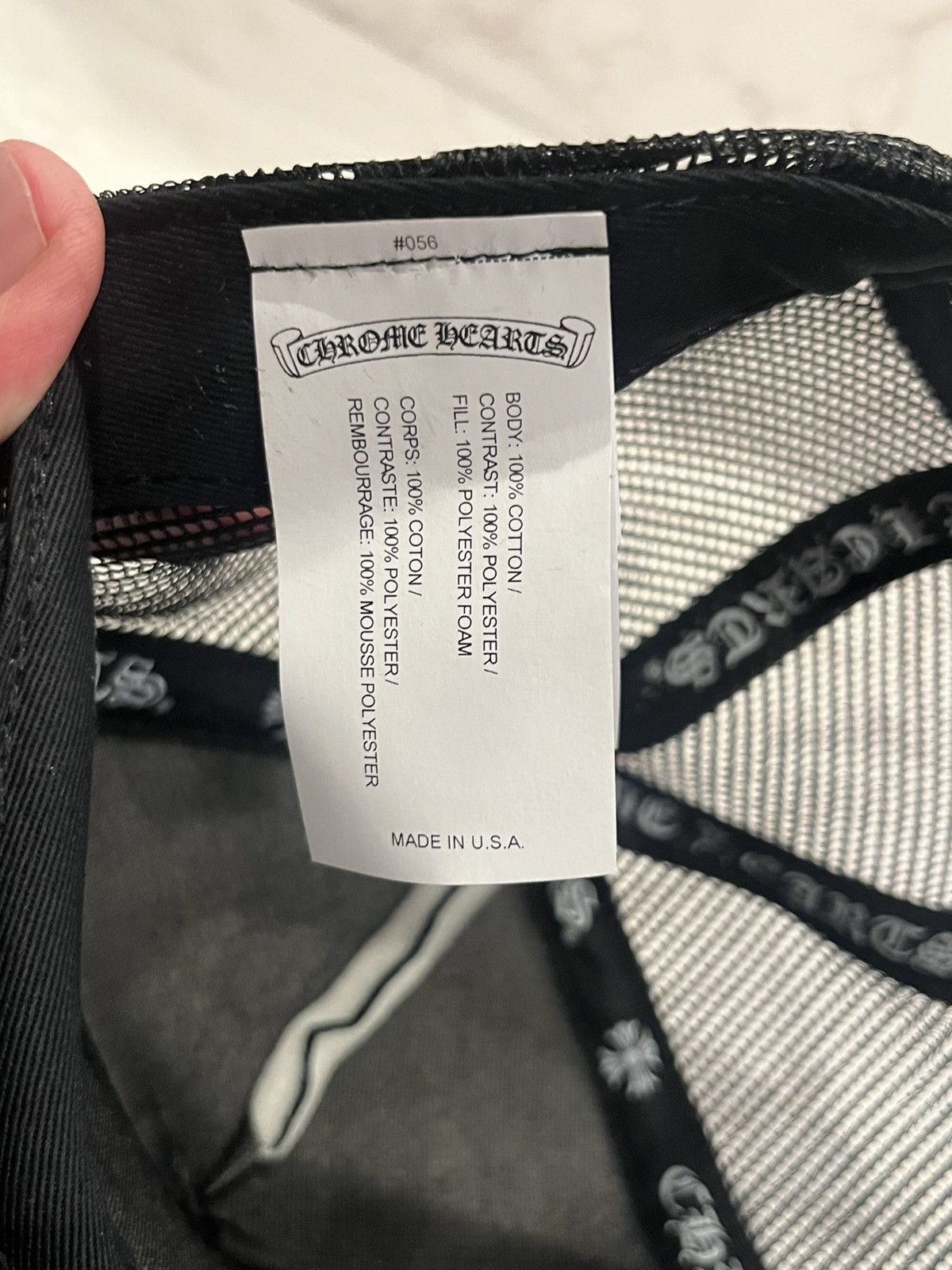Chrome Hearts Chrome Hearts Las Vegas Trucker Hat Size ONE SIZE - 6 Thumbnail
