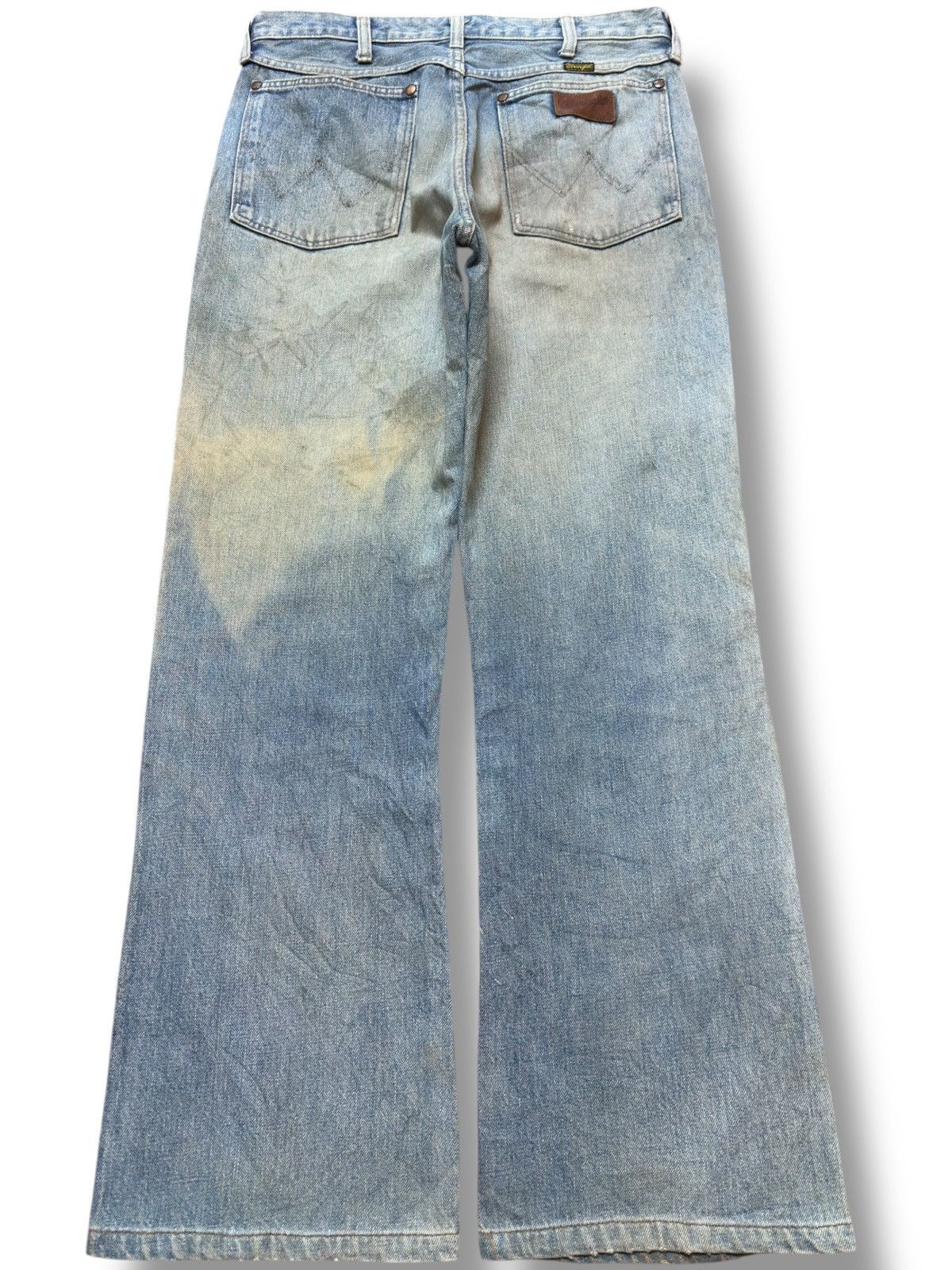 Wrangler Vintage Wrangler Flare Bootcut Mudwash Denim Size US 30 / EU 46 - 5 Thumbnail