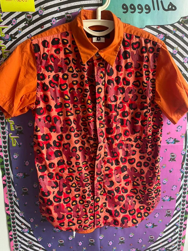 Comme des Garcons Comme Des Garcons Leopard spotted shirt 2505-Nextarrow Size S / US 4 / IT 40 - 1 Thumbnail