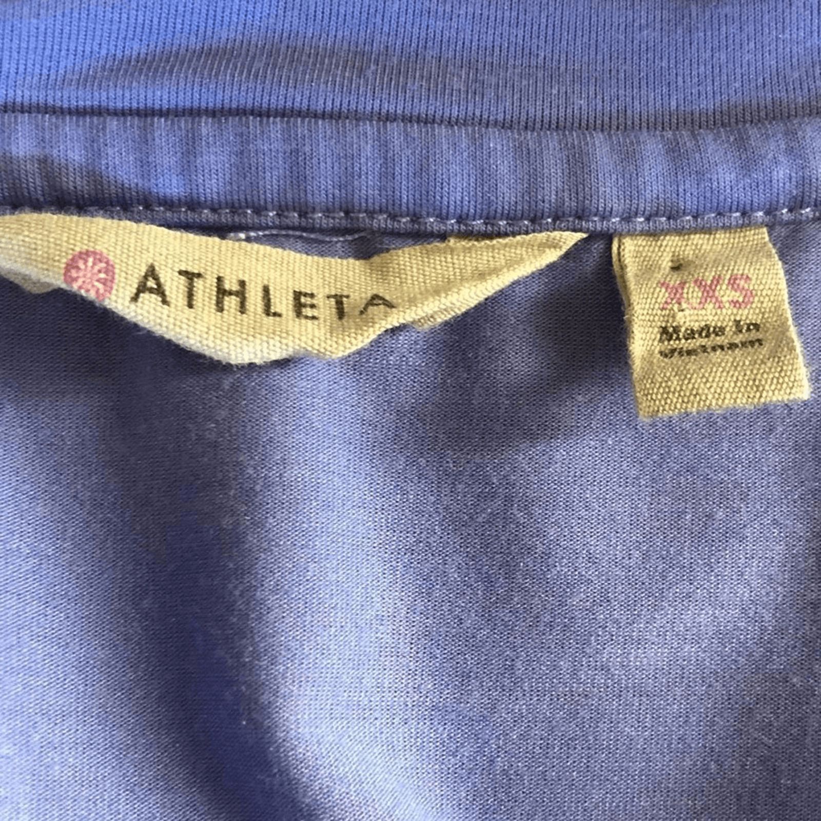 Athleta Athleta Essence Boxy XXS Active T-Shirt 3/4 Sleeve Top Split Size XXS / US 00 / IT 34 - 5 Thumbnail