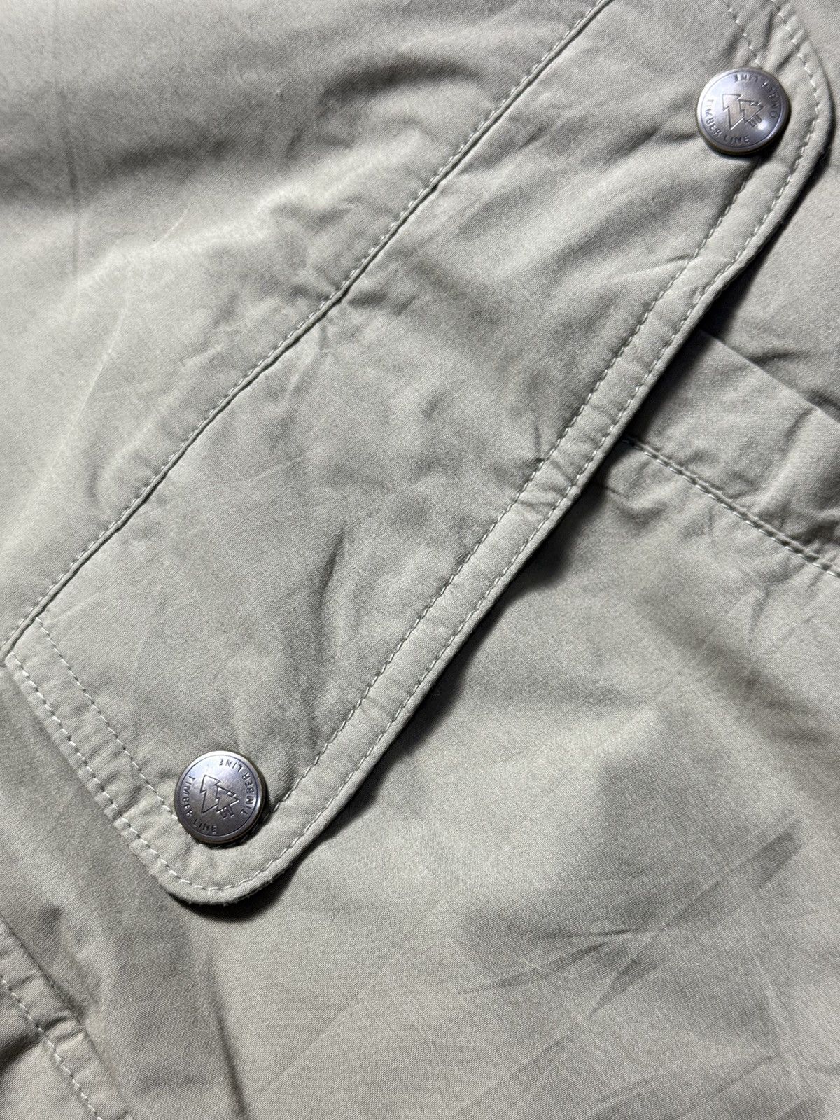 If Six Was Nine 2000s Timber Line by Daiwa Fur Faux Fishing Jacket Size US M / EU 48-50 / 2 - 15 Thumbnail