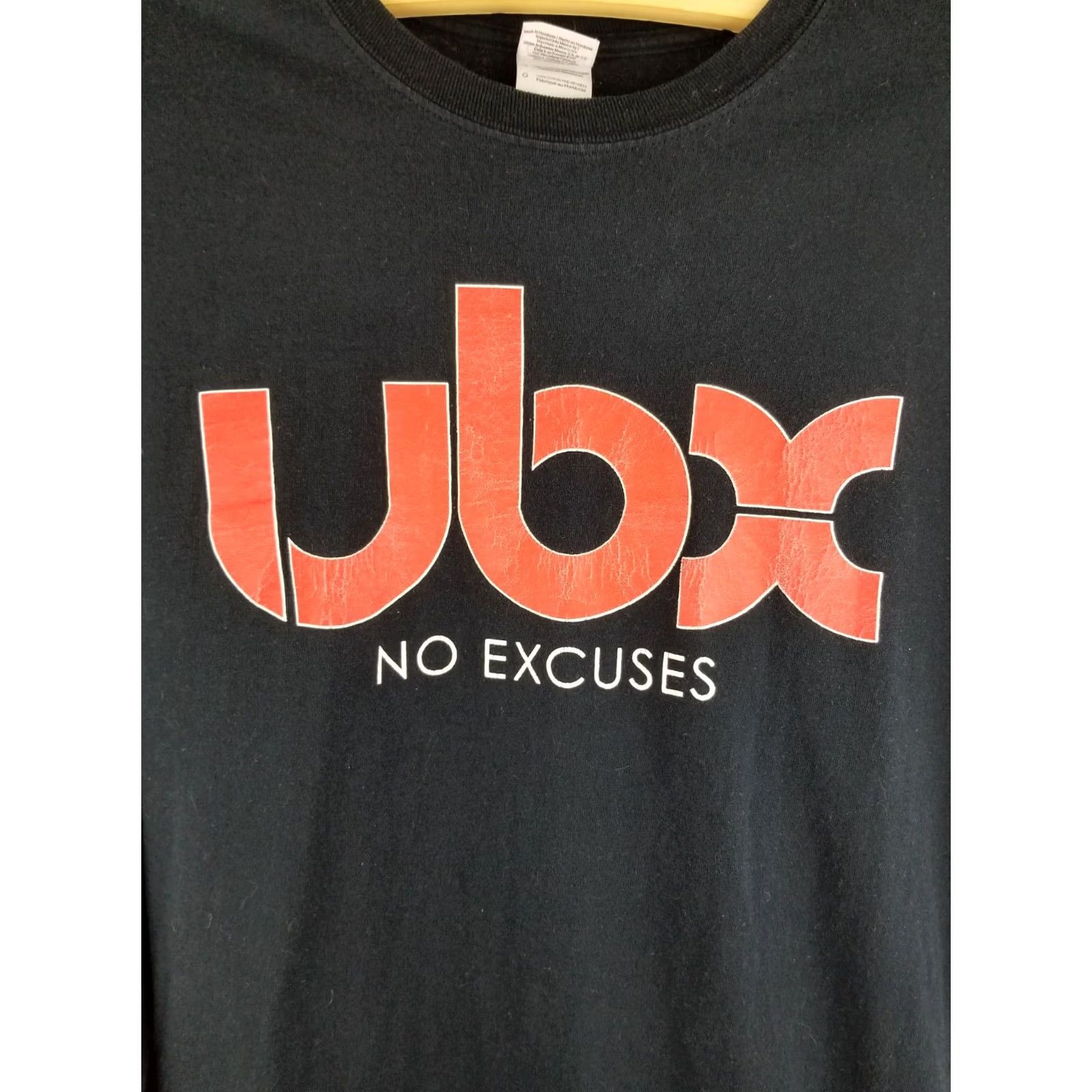 Vintage VINTAGE 90' UBX NO EXCUSES WORKOUT TRANING GYM LONG SLEEVE T-SHIRT XL BLACK Mens T-Shirt Size US XL / EU 56 / 4 - 2 Thumbnail