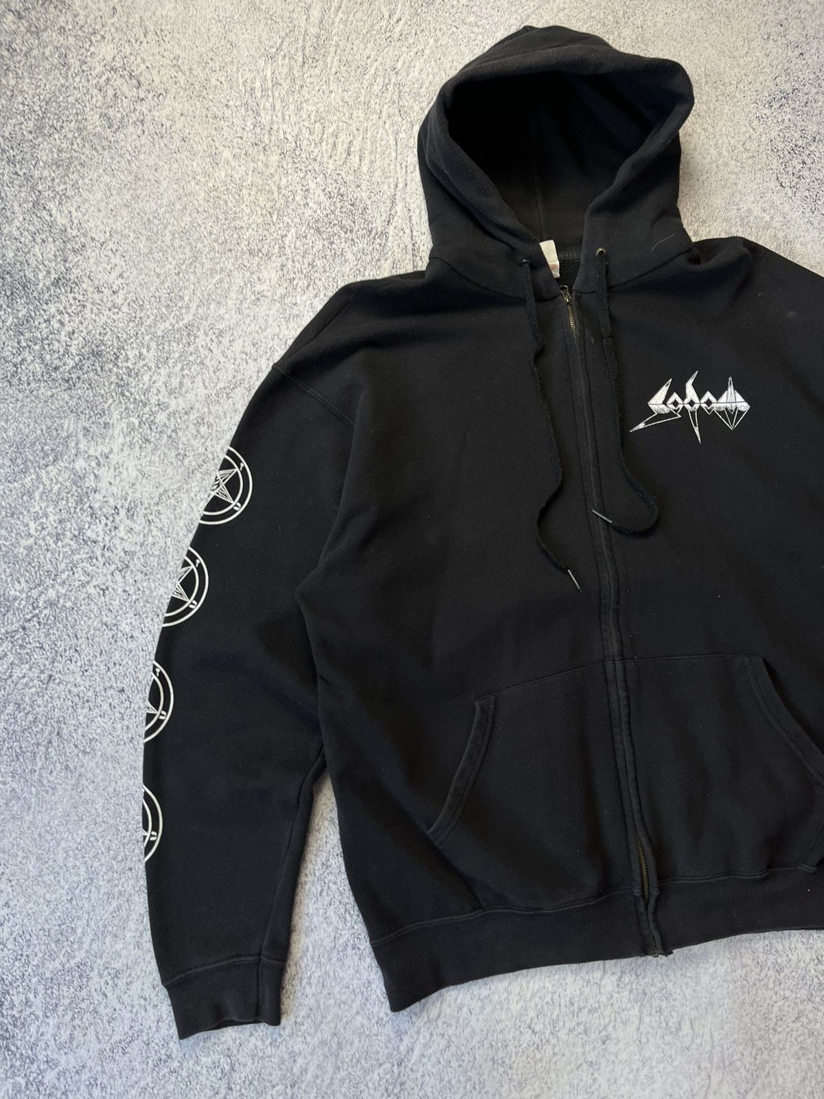 Band Tees Vintage 90s Sadom In The Sign Of Evil hoodie Y2K Size US XL / EU 56 / 4 - 8 Thumbnail