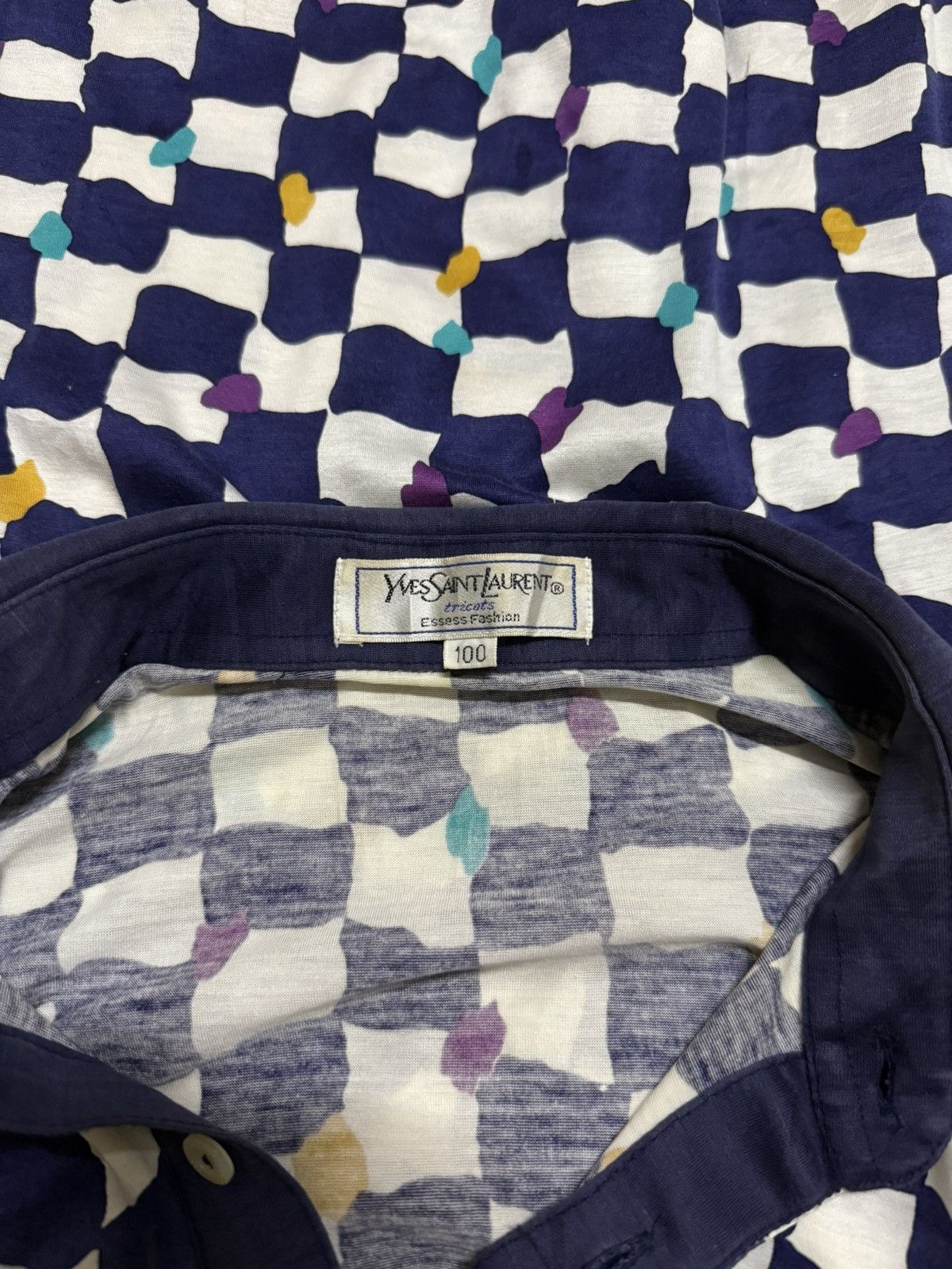 Designer × Vintage × Yves Saint Laurent Vintage YSL Size US L / EU 52-54 / 3 - 5 Thumbnail
