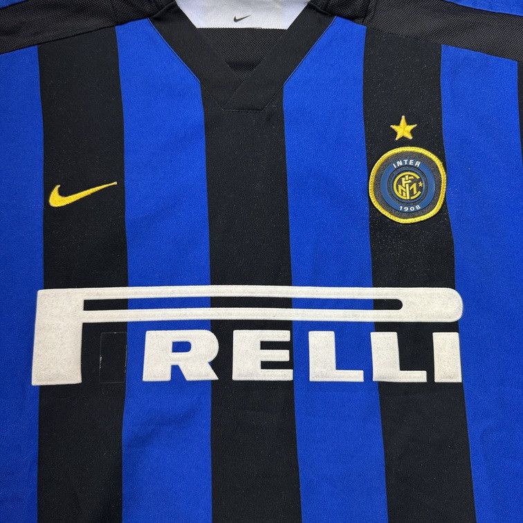 Nike Vintage Inter 2002/2003 Home T-shirt Size US M / EU 48-50 / 2 - 3 Thumbnail
