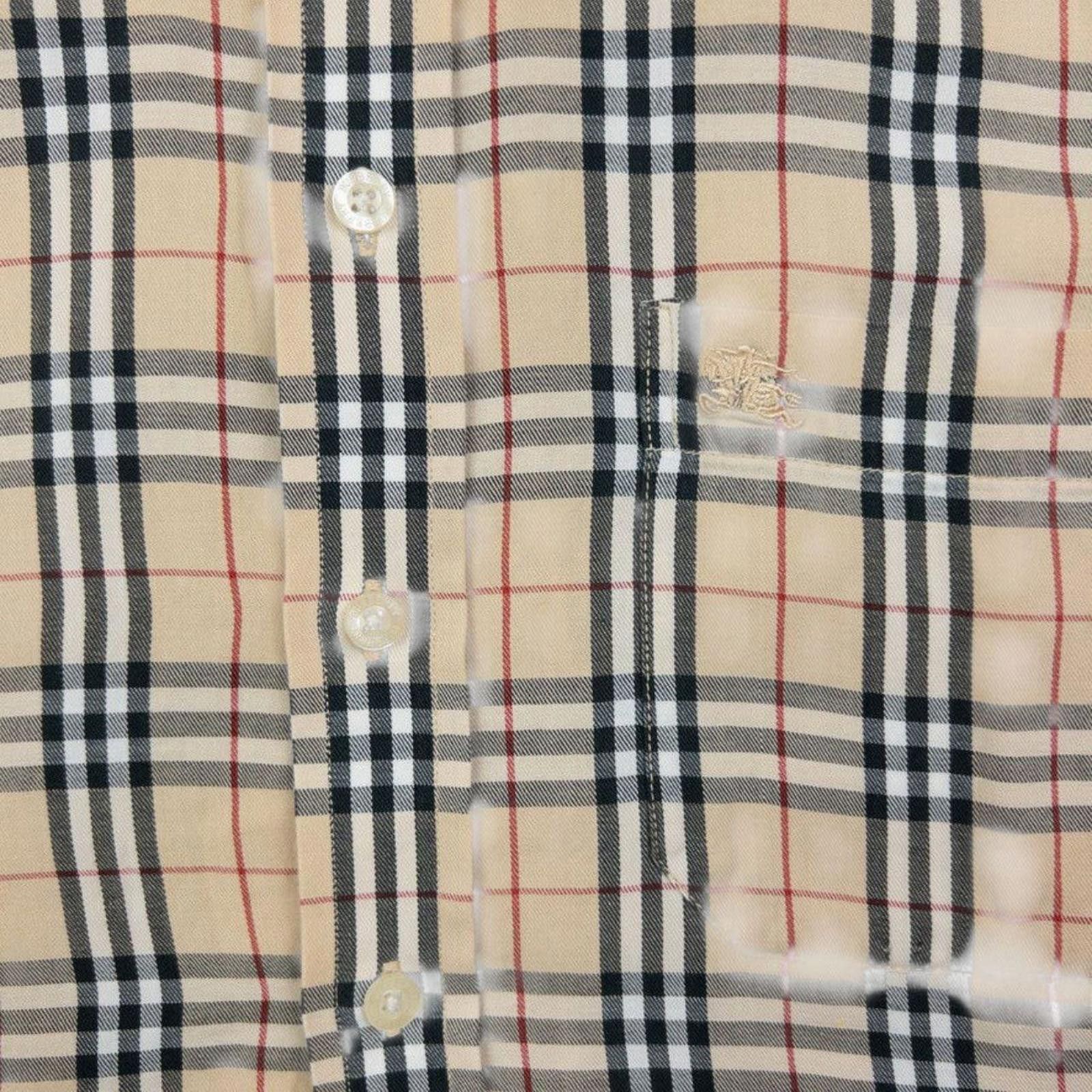 Burberry Vintage Burberry Nova Check Long Sleeve Button Up Shirt S Size US S / EU 44-46 / 1 - 4 Thumbnail