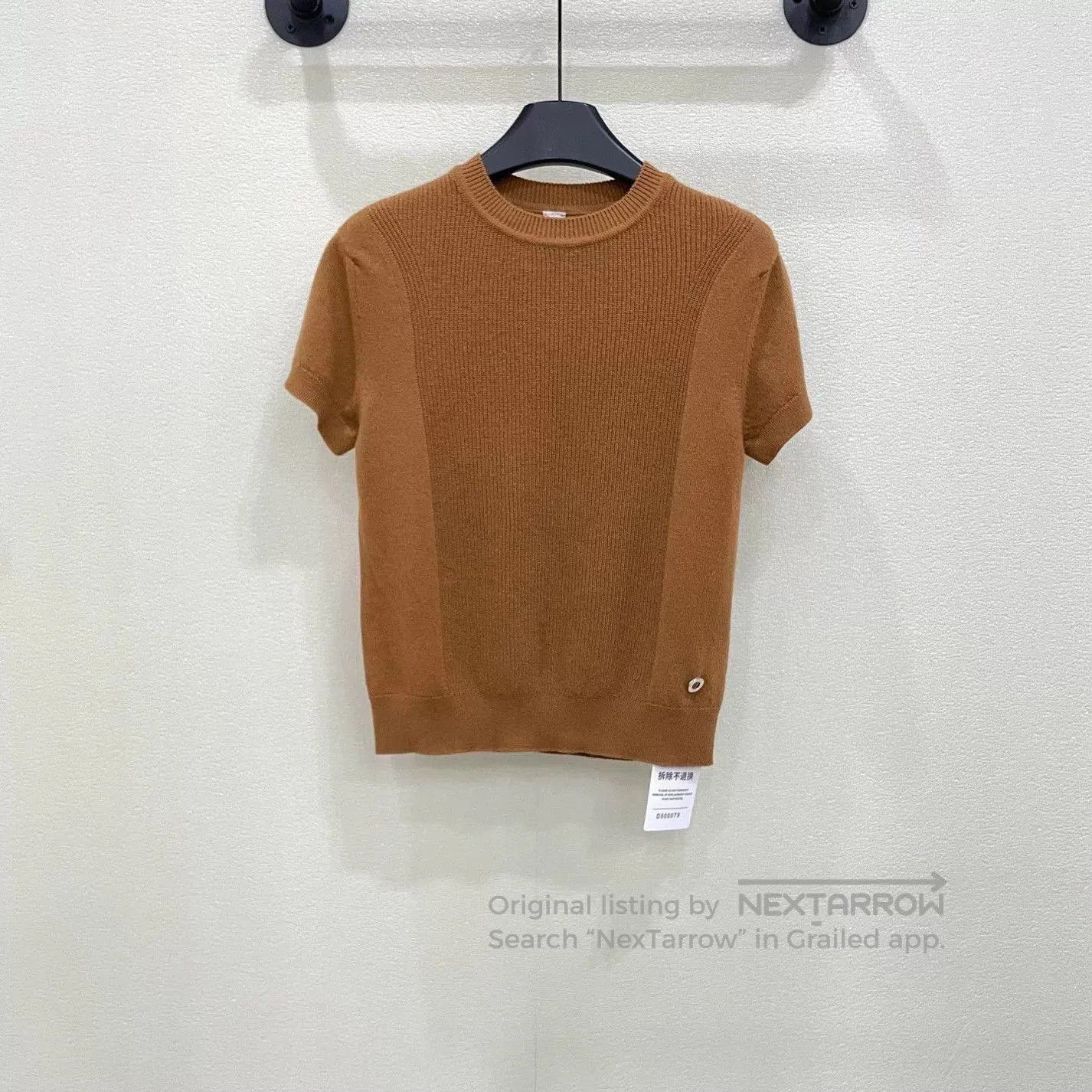 Hermes hermes short sleeved knitted top. Size US S / EU 44-46 / 1 - 1 Thumbnail