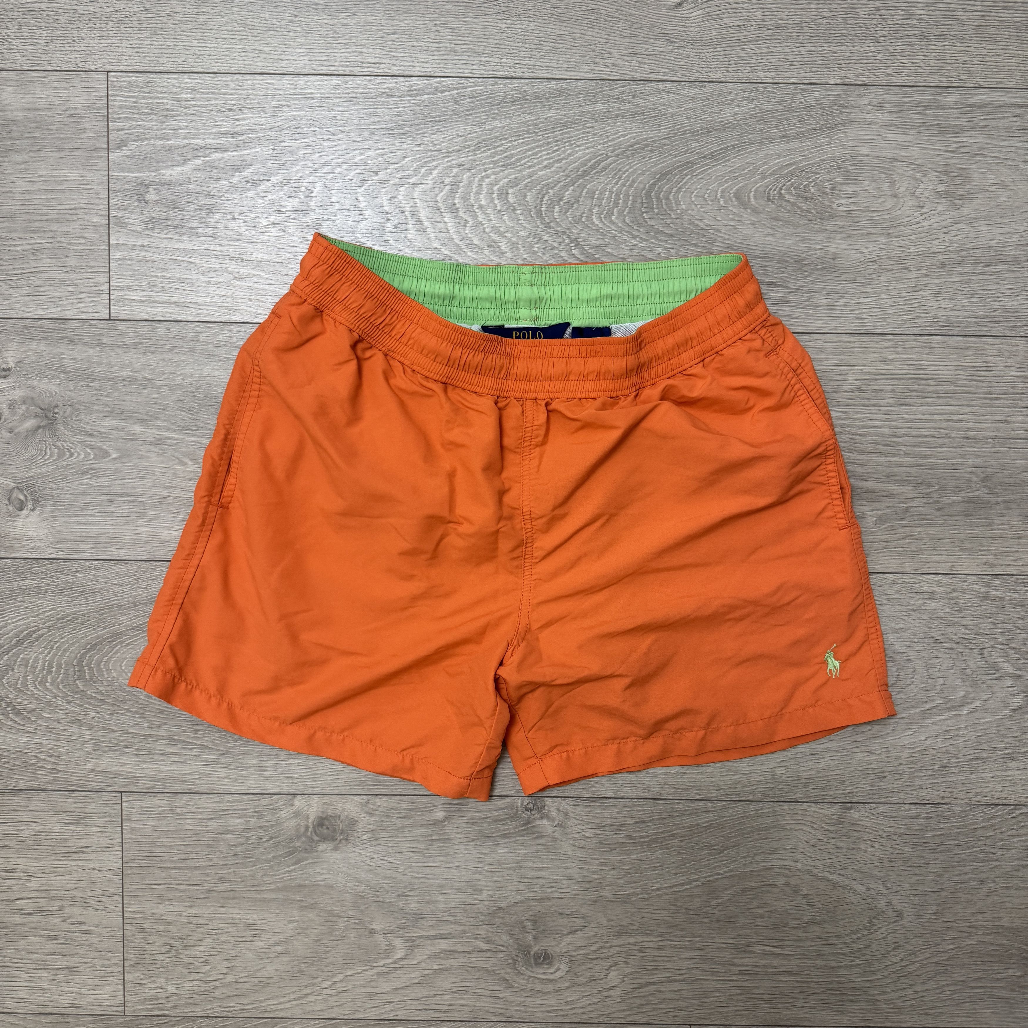 Polo Ralph Lauren Polo Ralph Lauren Neylon Traveler Swim Shorts Orange Lime Size US 32 / EU 48 - 1 Thumbnail