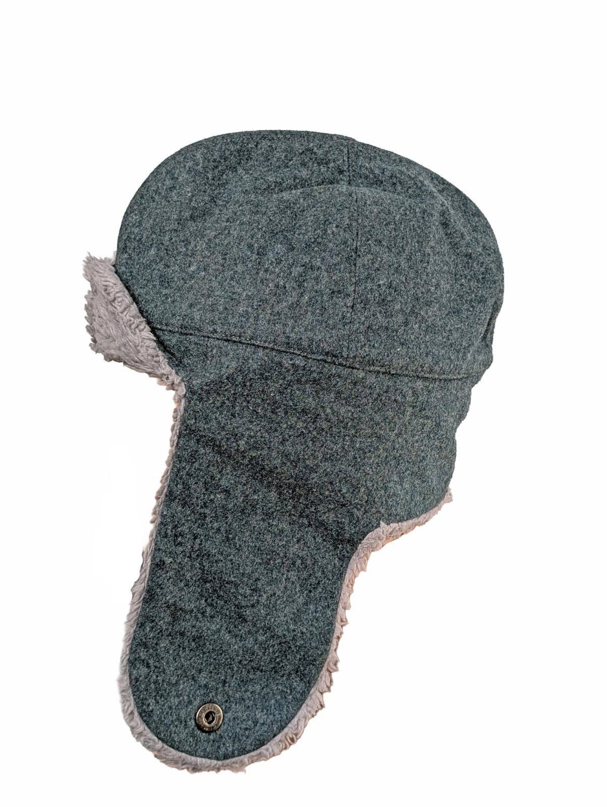 The Unbranded Brand 70s Swiss Army Winter Wool Trapper Field Cap - Large Size ONE SIZE - 1 Thumbnail