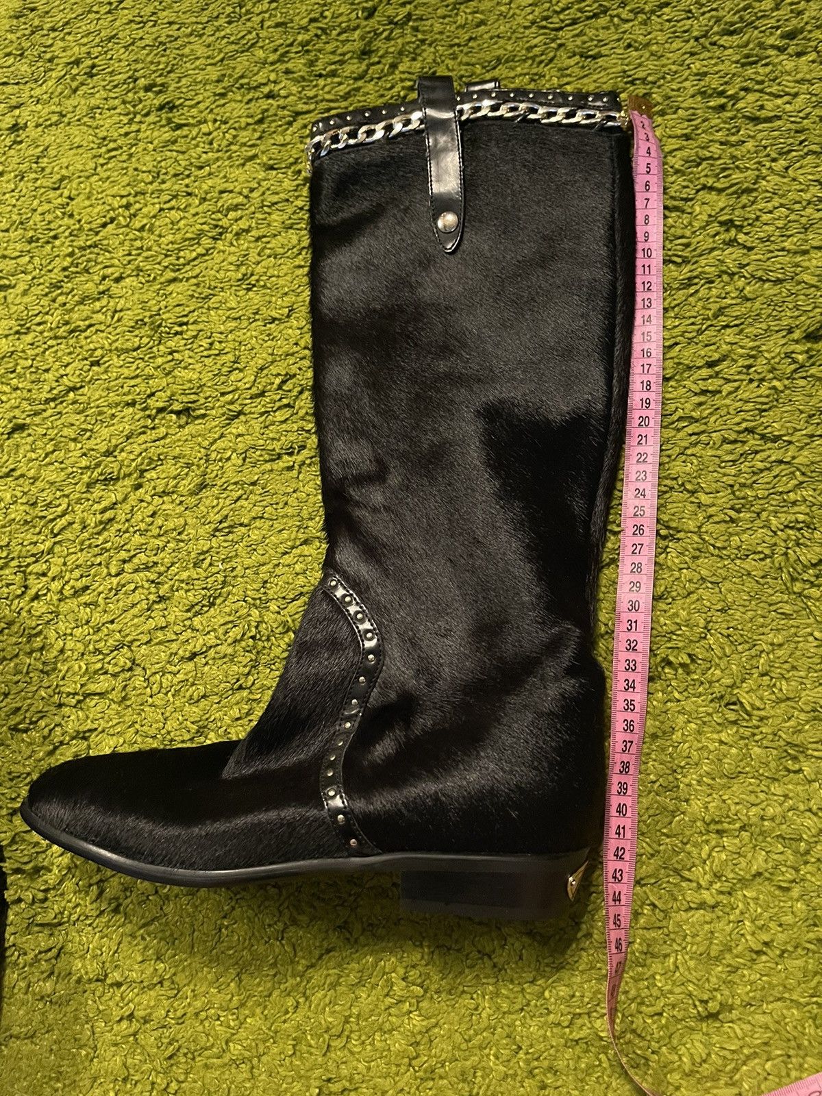 Just Cavalli Just Cavalli western cowboy style real fur high boots vtg Size US 10 / IT 40 - 7 Thumbnail