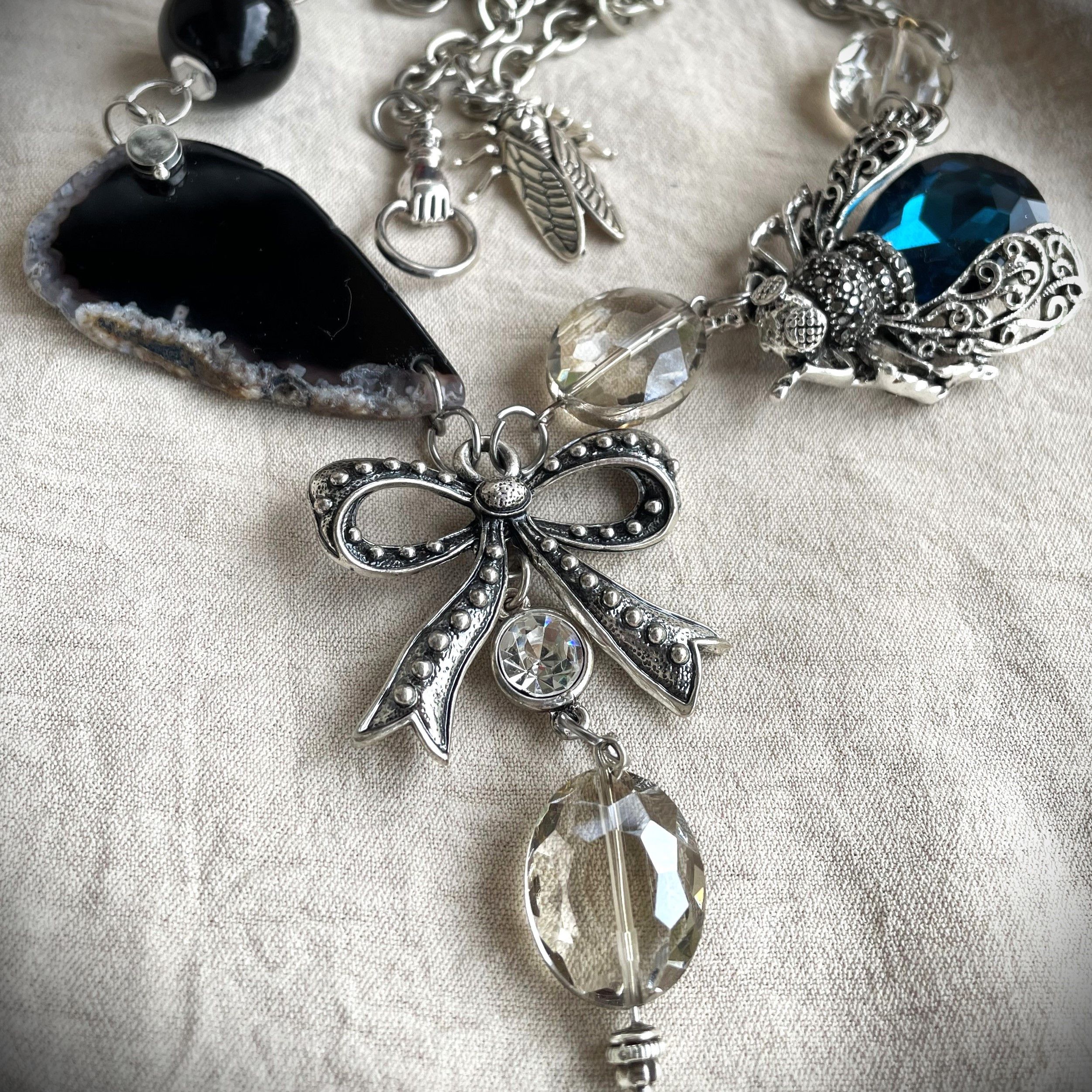 Other Necklace in steampunk and baroque style. Size ONE SIZE - 1 Thumbnail