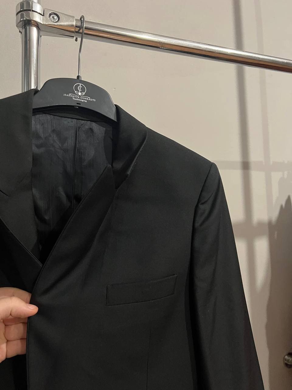 Balenciaga 2010 BALENCIAGA PARIS BY NICOLAS CHESQUIERE BUTTON BLAZER 48 Size 48S - 9 Thumbnail