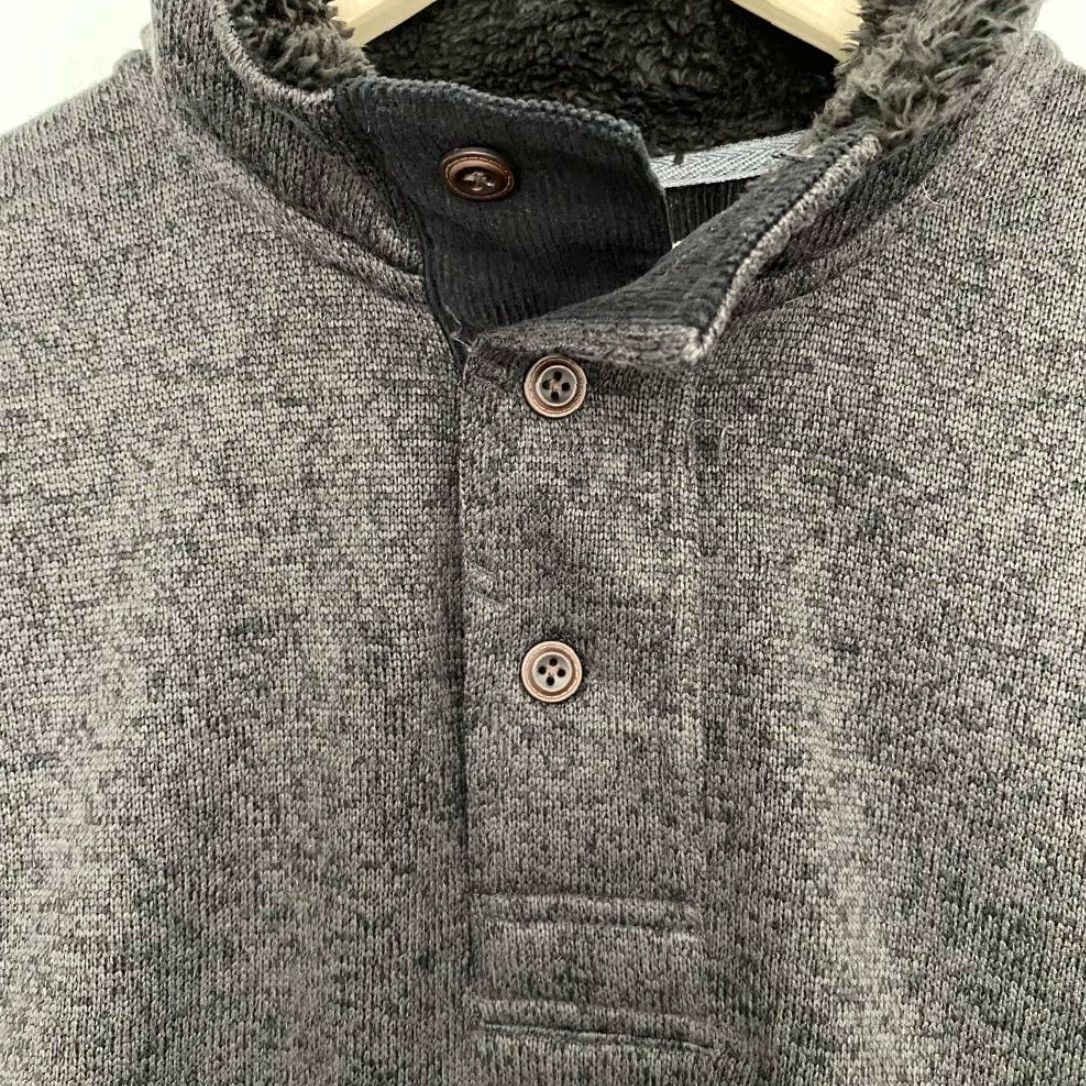 Weatherproof Original Weatherproof Womens Gray Jacket M Medium Elbow Patch Knit Pullover Size M / US 6-8 / IT 42-44 - 4 Thumbnail