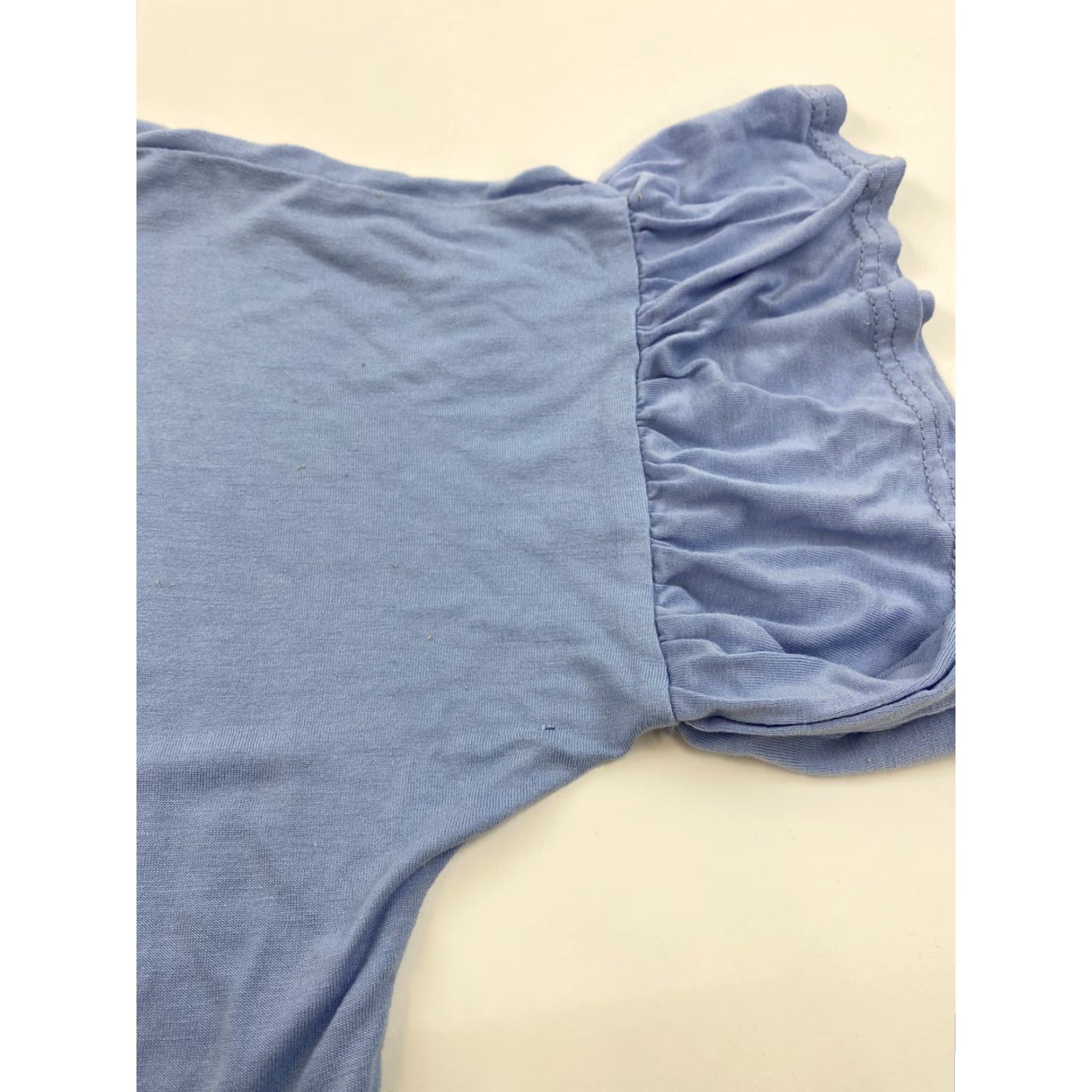 Missguided Missguided Dress Womens 2 Blue Frill Sleeve Maternity Smock Dress Size XS / US 0-2 / IT 36-38 - 3 Thumbnail