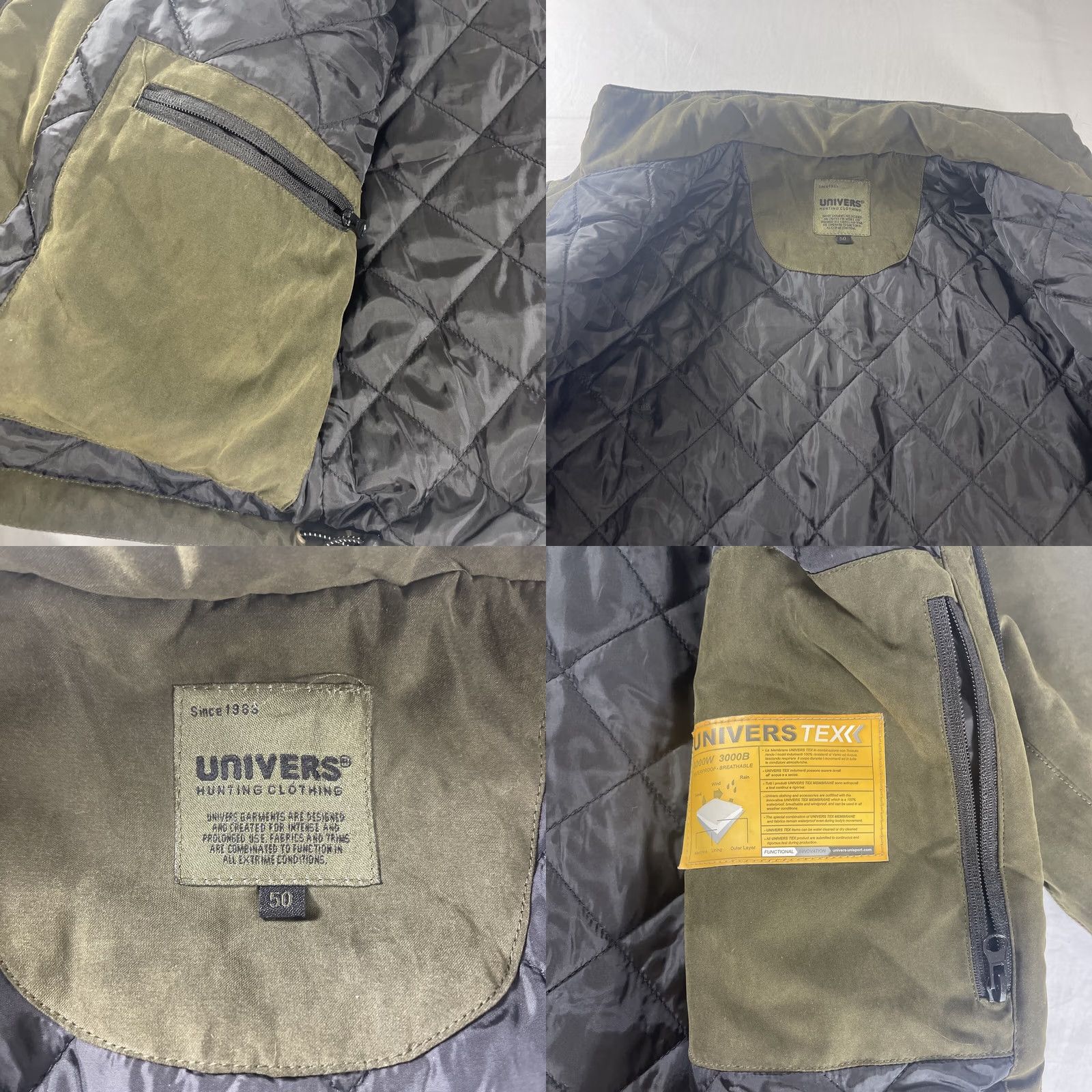 John Richmond VINTAGE Richmond UniversAL JACKET Hunting Jacket 2XL GREEN/DARK GREEN MEN Size US XXL / EU 58 / 5 - 10 Thumbnail