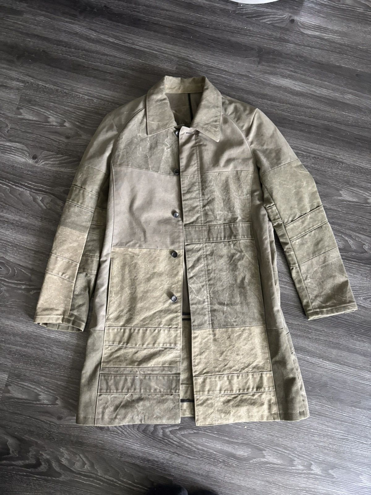 Isamu Katayama Backlash Reworked Military Leather Jacket Size US M / EU 48-50 / 2 - 6 Thumbnail