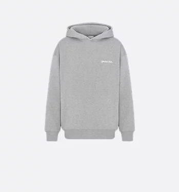 Dior o1w1db10725 Christian Dior Tag Hooded Sweatshirt in Gray Size US S / EU 44-46 / 1 - 1 Thumbnail