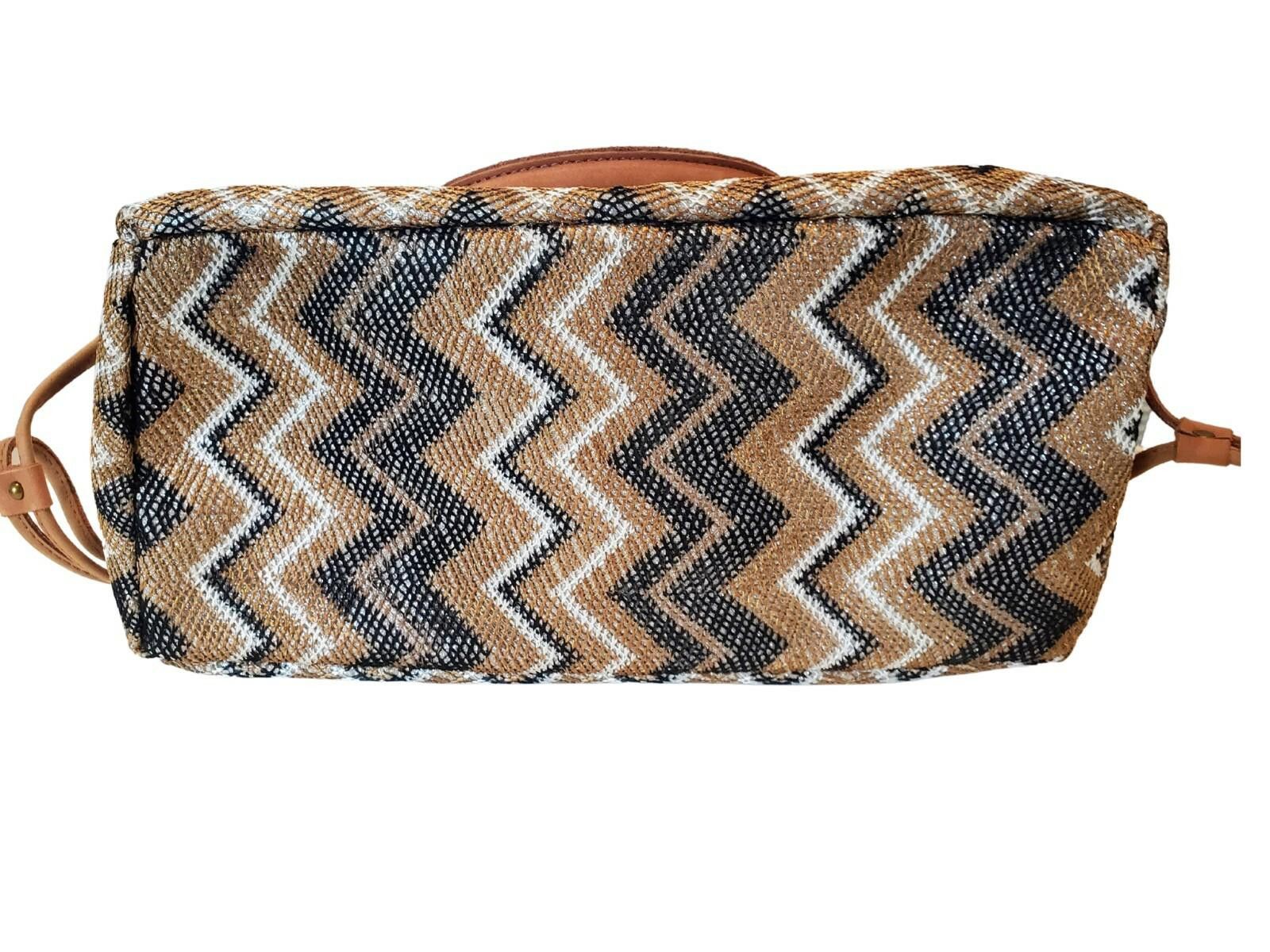 Other Anthropologie Miss Albright Ikat Simmer Chevron Purse Size ONE SIZE - 6 Thumbnail