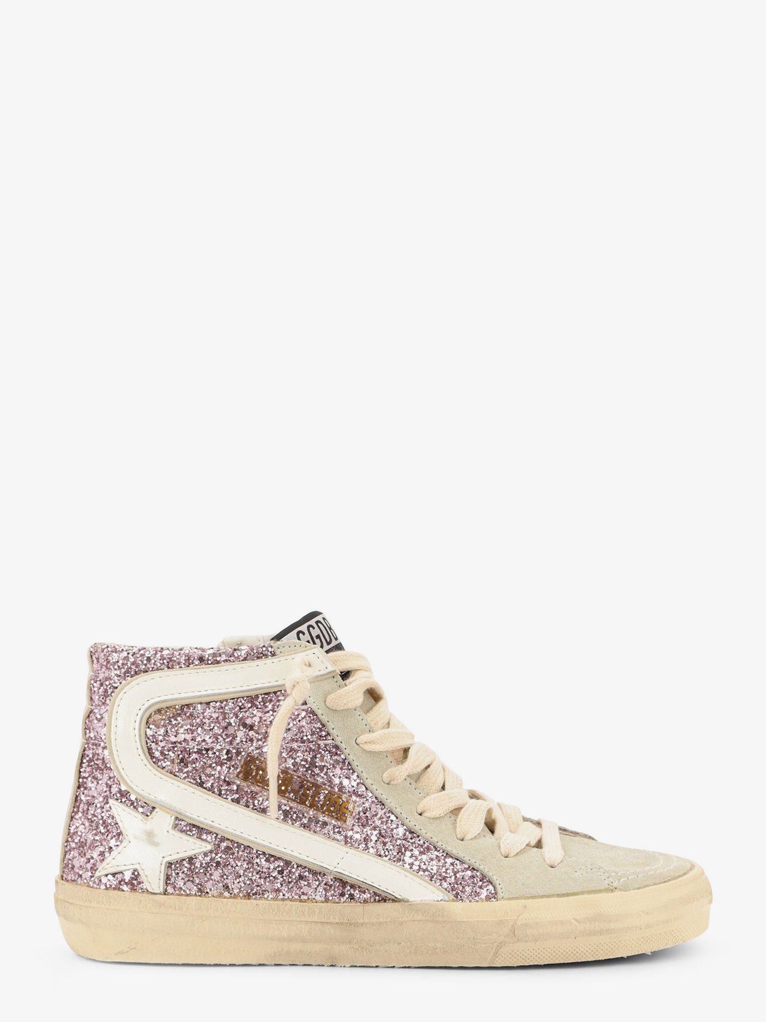 Golden Goose Leather sneakers with all-over glitter detail IT 37 - USA Tariffs Included Size US 7 / IT 37 - 1 Thumbnail