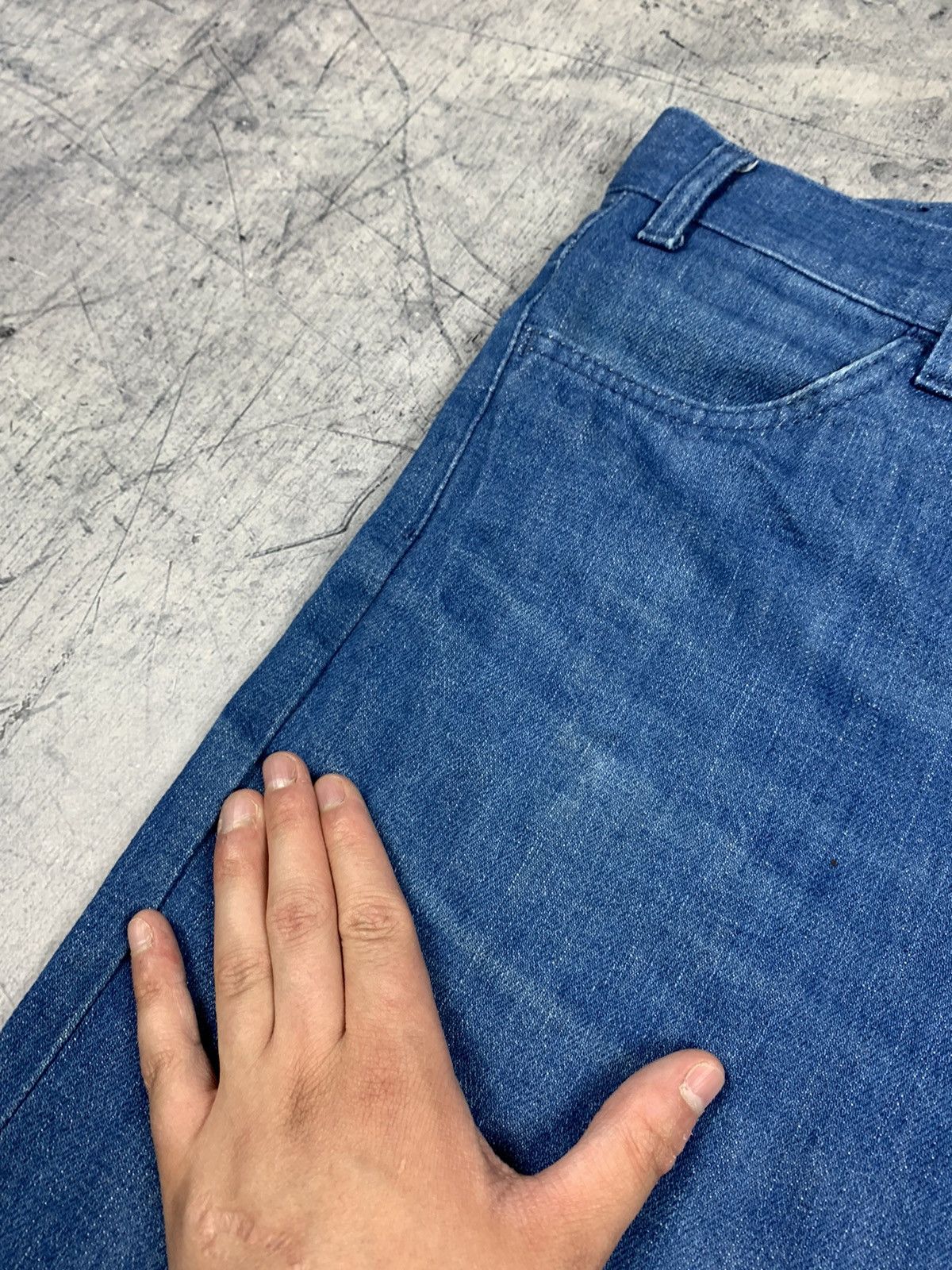 Acne Studios Acne Rebel Clear Blue Jeans Designer Luxury Sweden Size US 32 / EU 48 - 10 Thumbnail