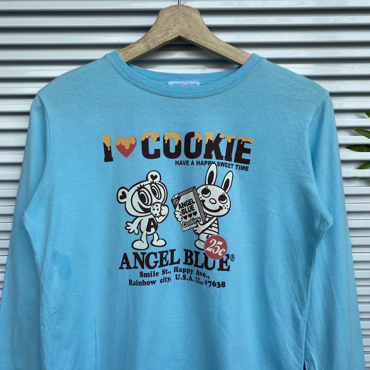 Angel Blue 2000s Angel Blue I ❤️ Cookie Long Sleeve Shirts Size US L / EU 52-54 / 3 - 2 Thumbnail