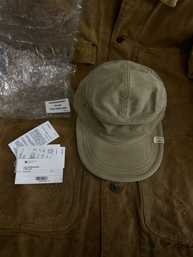 Visvim visvim 22AW Military Spur Damaged and Worn Camping Cap Size ONE SIZE - 1 Thumbnail