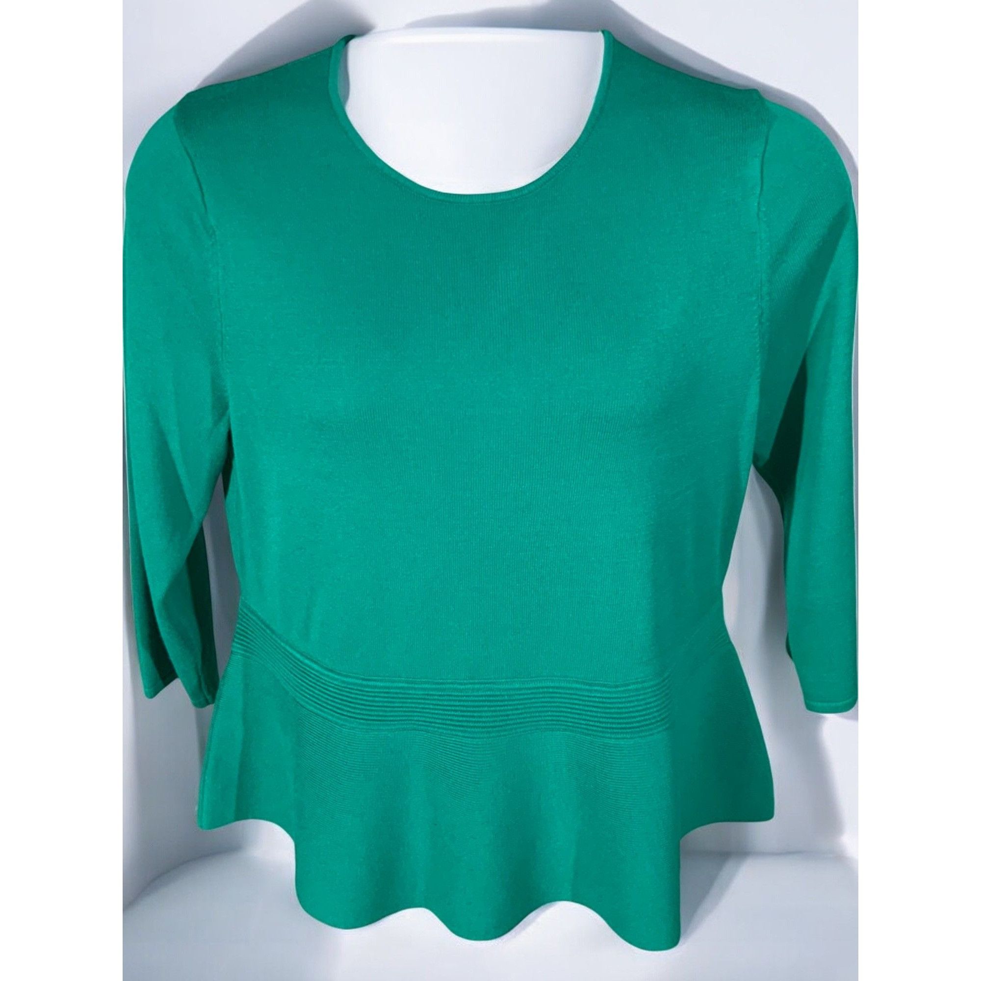 Talbots Talbots Womens Petite Tunic Quarter Sleeve Green NEW PXL Size XL / US 12-14 / IT 48-50 - 1 Thumbnail