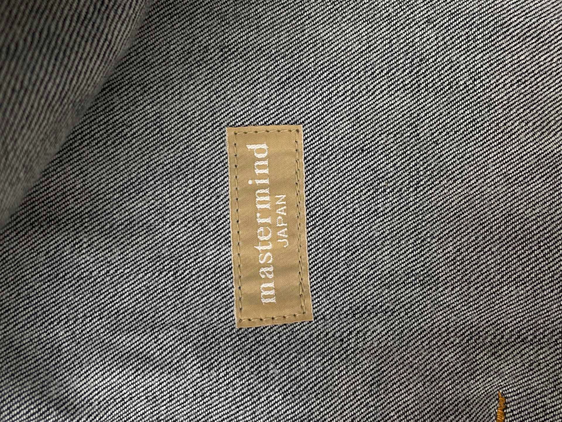 Mastermind World Mastermind Skull Crystal Sleeve Vintage Wash Denim L Size US L / EU 52-54 / 3 - 9 Thumbnail